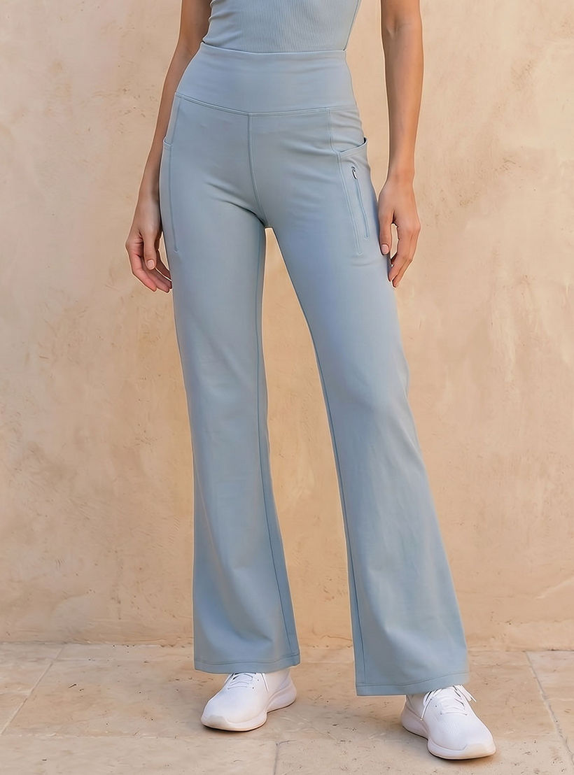 2 Way Stretch Flared Leggings-women-clothing-sportswearandactivewear-bottoms-leggings-image-1