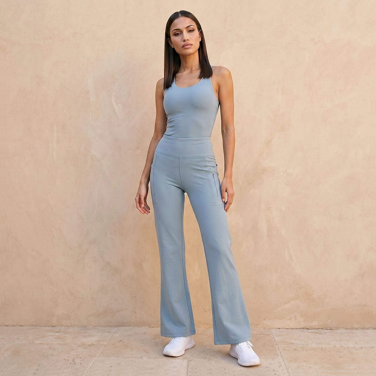 2 Way Stretch Flared Leggings-women-clothing-sportswearandactivewear-bottoms-leggings-image-3