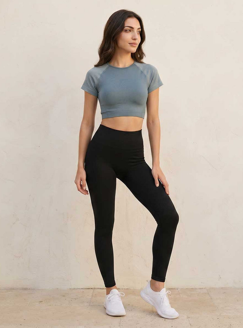تيشيرت رياضي قصير بفتحة-sports-women-clothing-tshirtsandvests-image-3