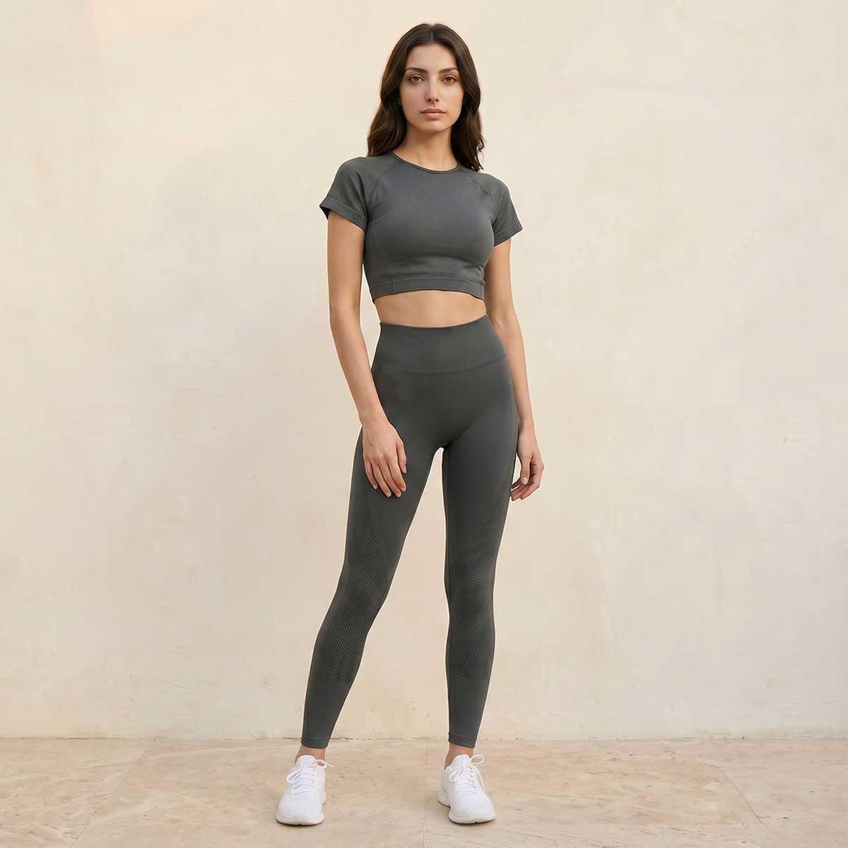 تيشيرت رياضي قصير بفتحة-sports-women-clothing-tshirtsandvests-image-3