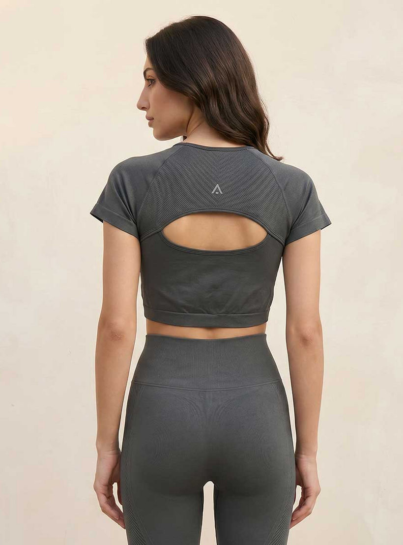 تيشيرت رياضي قصير بفتحة-sports-women-clothing-tshirtsandvests-image-4