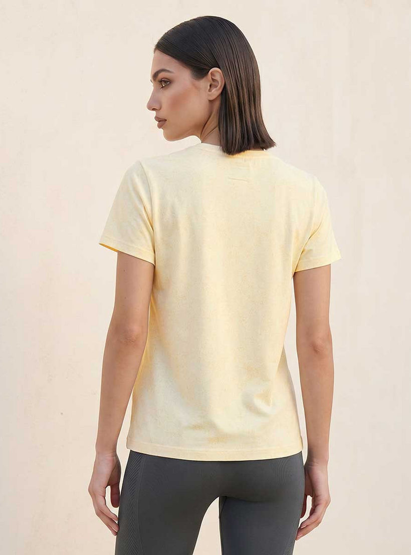 Textured 2 Way Stretch T-shirt-women-clothing-tshirts-image-4