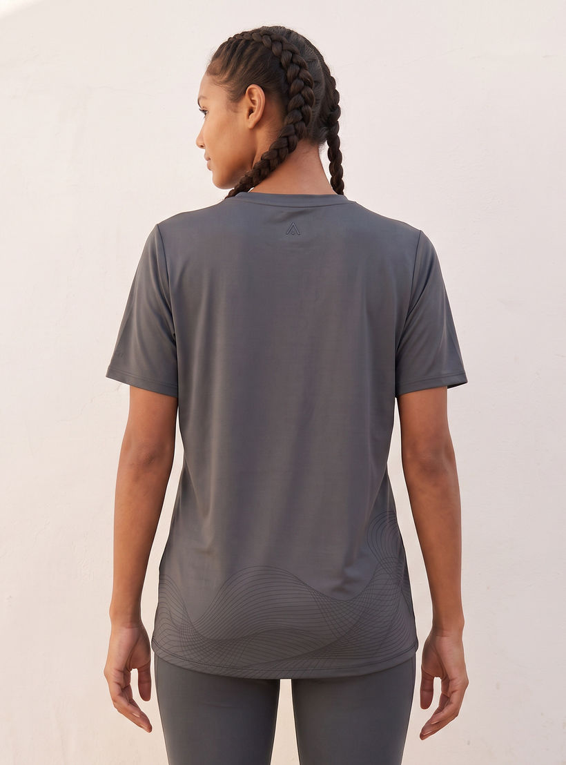 تيشيرت مطاطي باتجاهين بطبعات-sports-women-clothing-tshirtsandvests-image-4