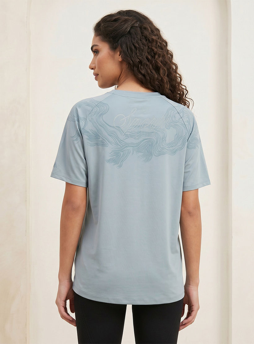 تيشيرت مطاطي باتجاهين بطبعات-sports-women-clothing-tshirtsandvests-image-4