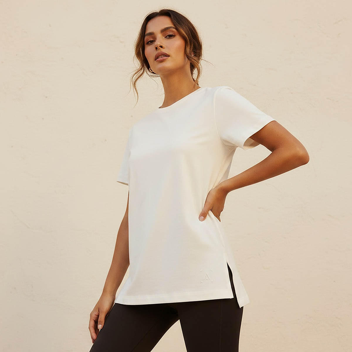 Women 2-Way Stretch Boxy T-shirt-sports-women-clothing-tshirtsandvests-image-1