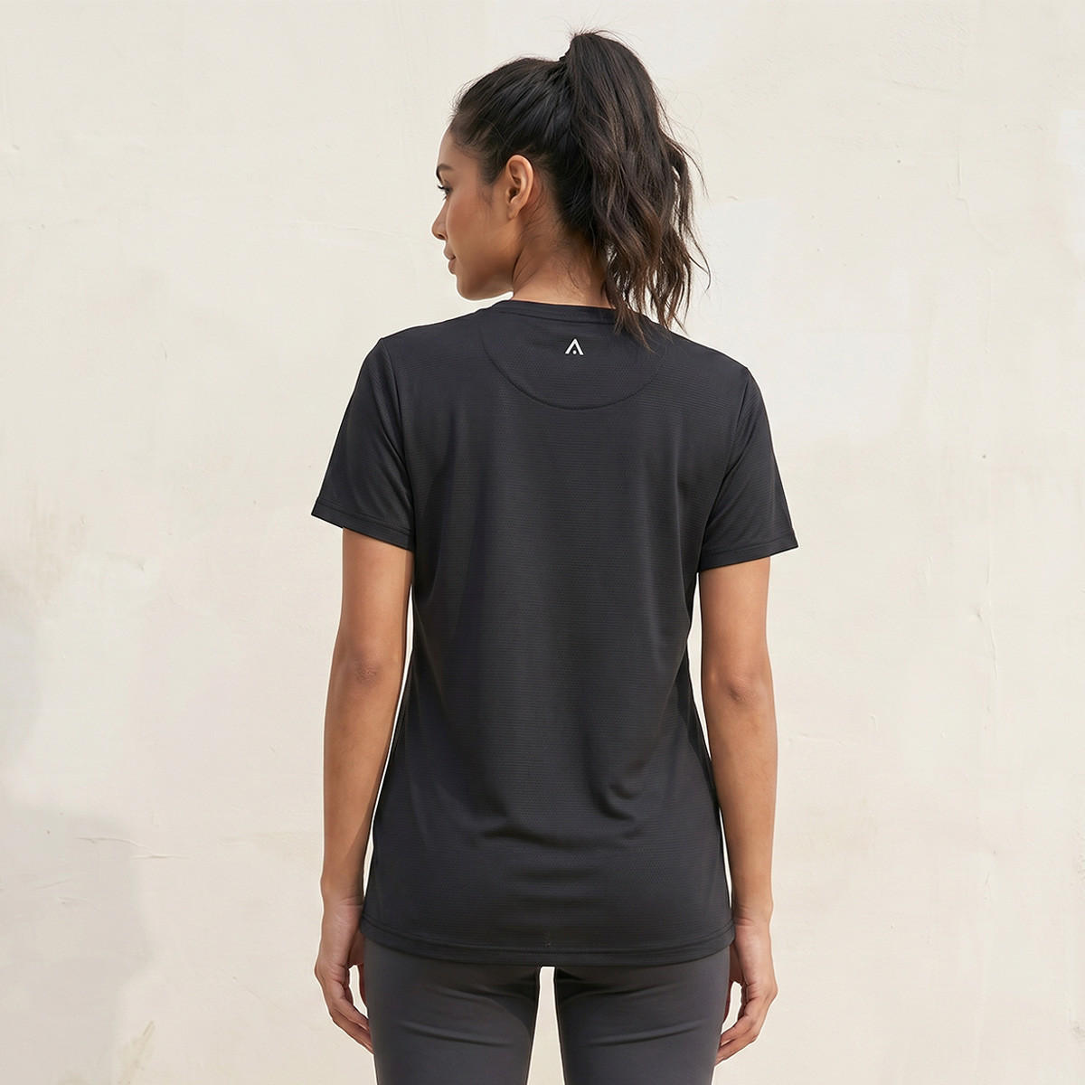 Soft Touch Textured T-shirt-sports-women-clothing-tshirtsandvests-image-4