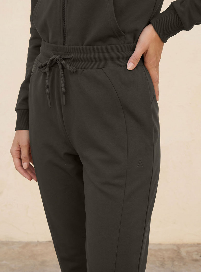 بنطلون جوغر نسائي بخصر مطاطي مريح وأنيق-women-clothing-bottoms-joggers-image-5