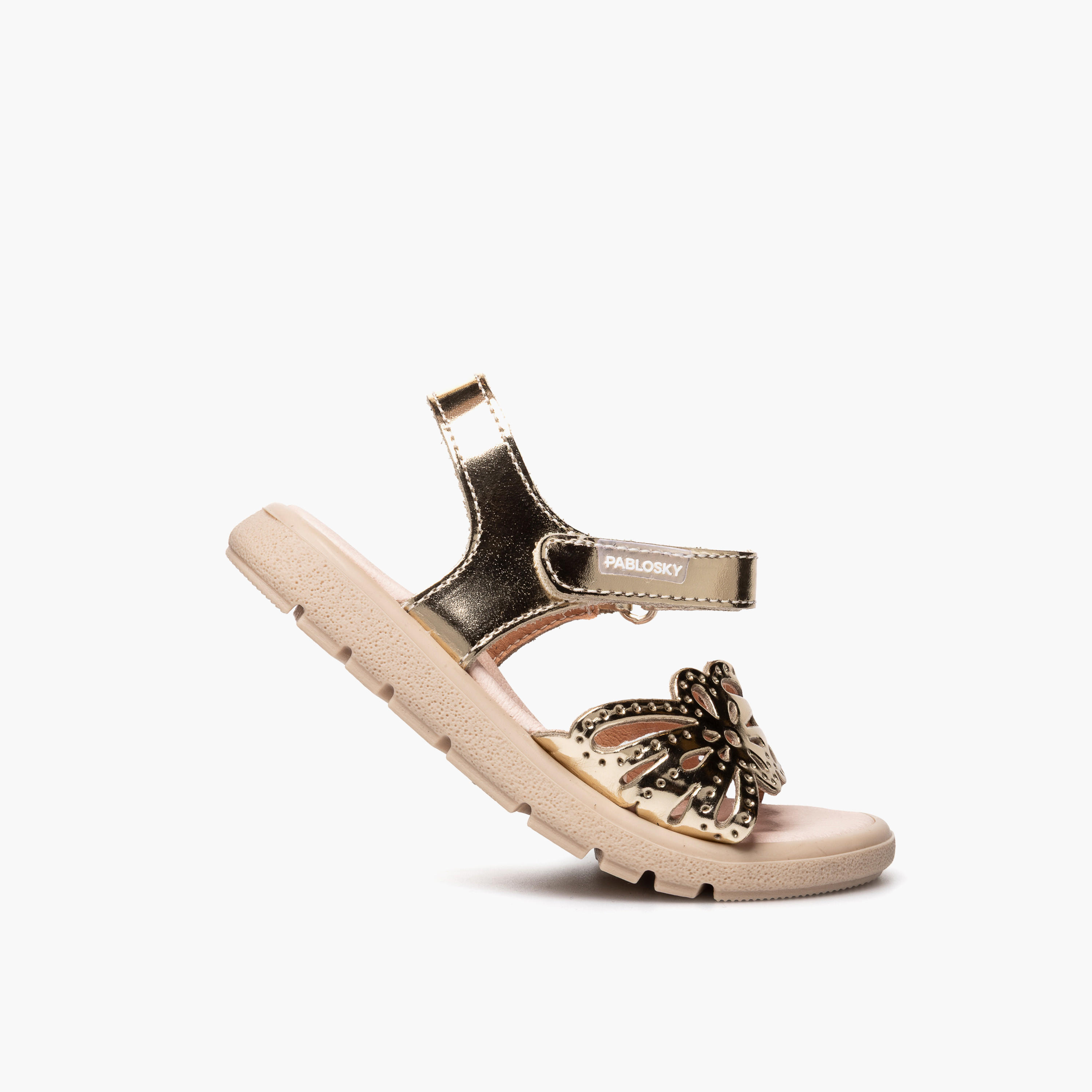Pablosky Girls Sandals with Hook & Loop Closure-girls-shoes-sandals-image-5