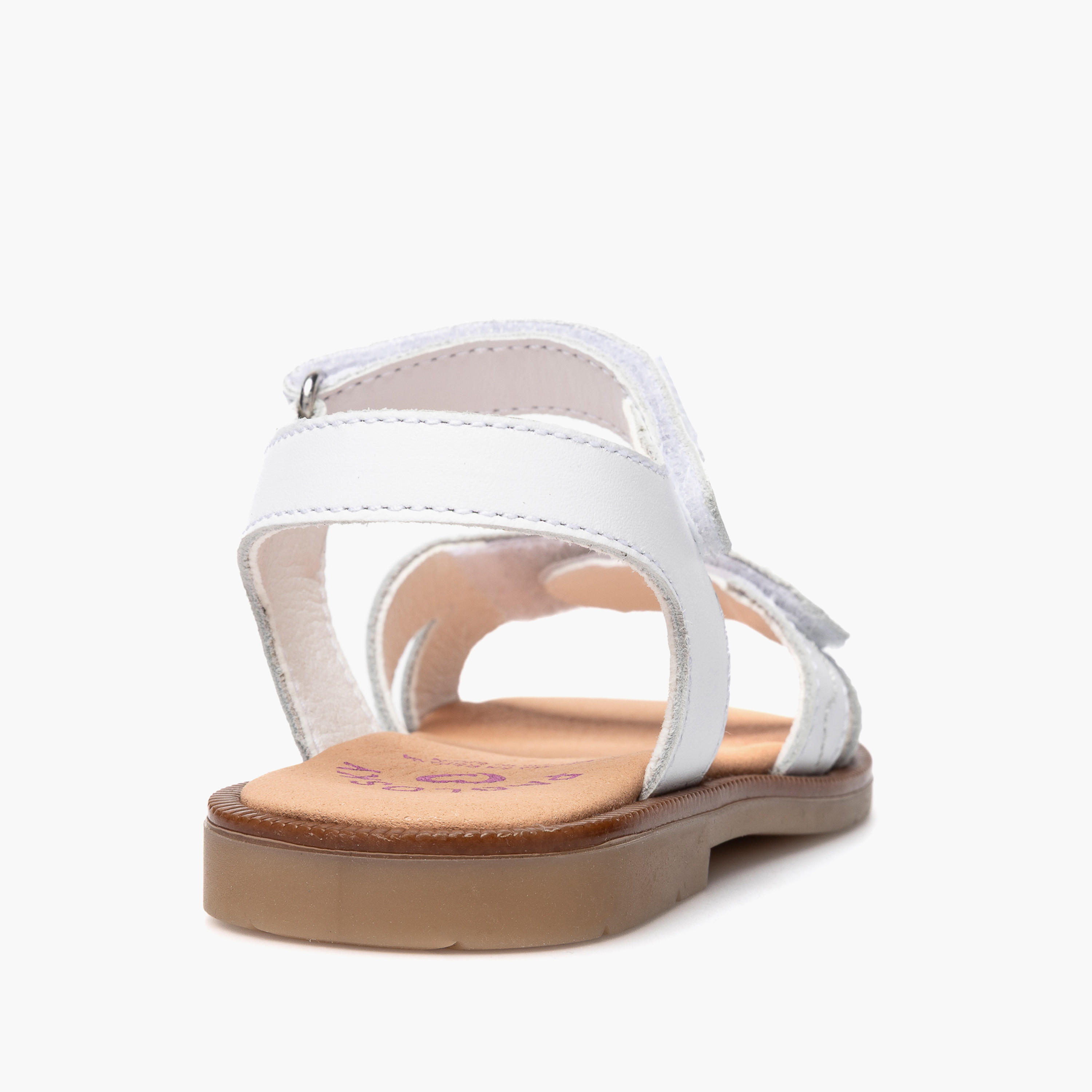 Pablosky Girls Leather Hook & Loop Strap Sandals-girls-shoes-sandals-image-3