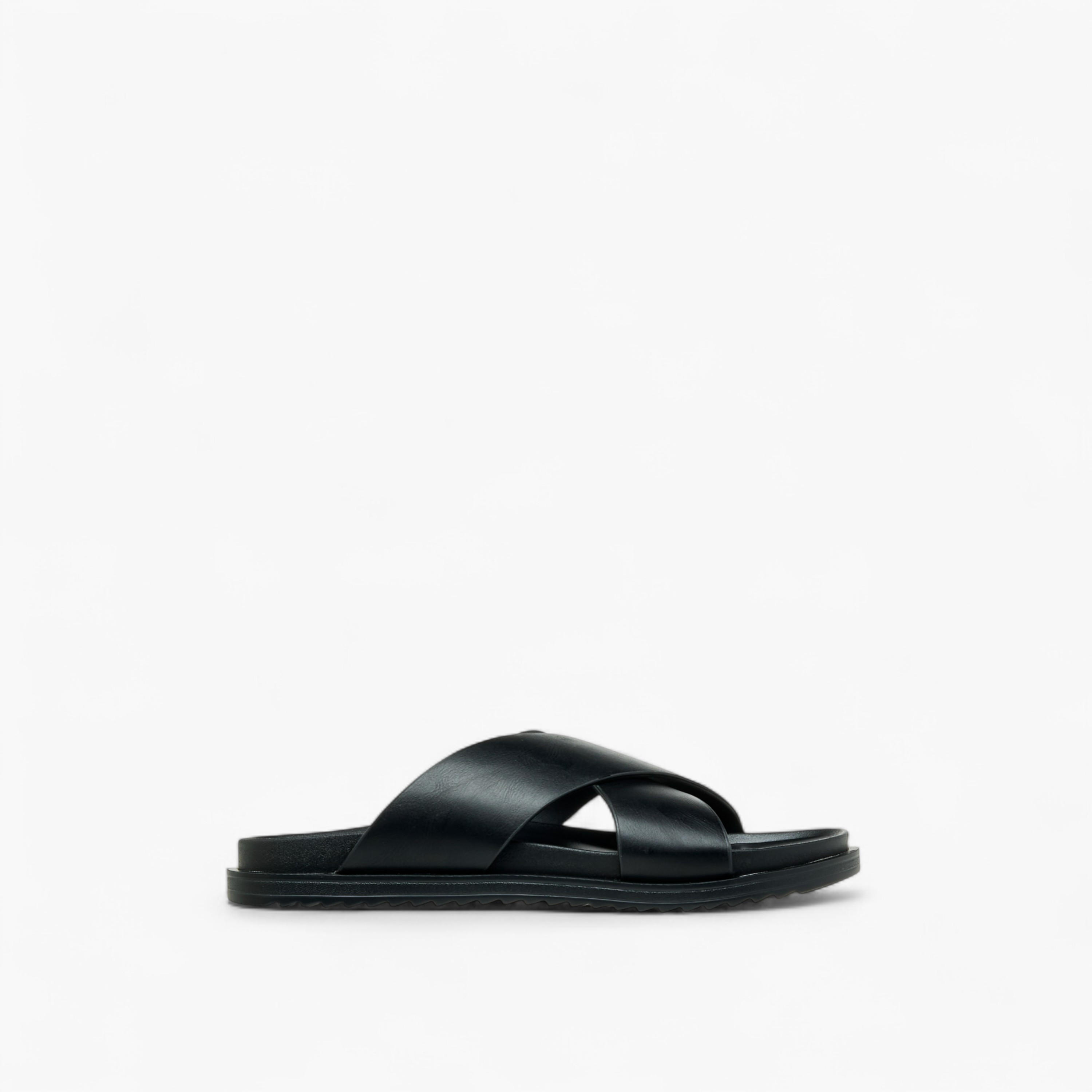 LBL by Shoexpress Cross Strap Slip-On Sandals-men-shoes-sandals-image-3