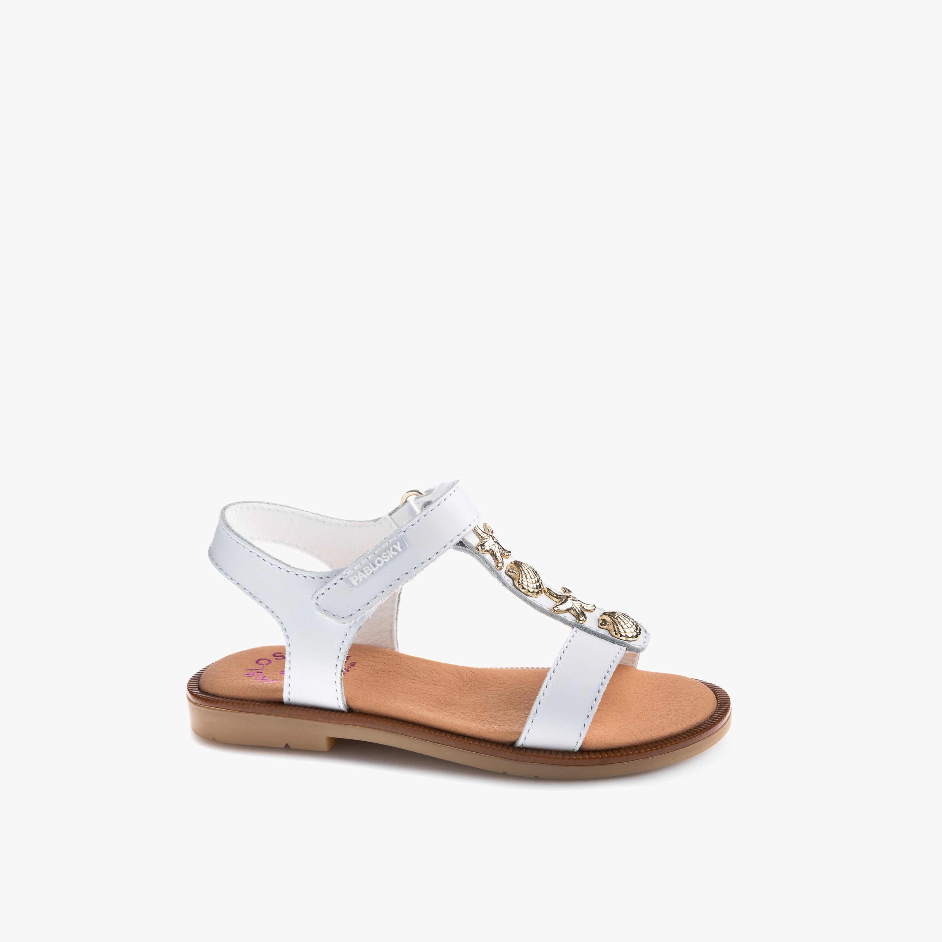 صندل بشريط إغلاق لاصق للبنات من بابلوسكي-girls-shoes-sandals-image-1