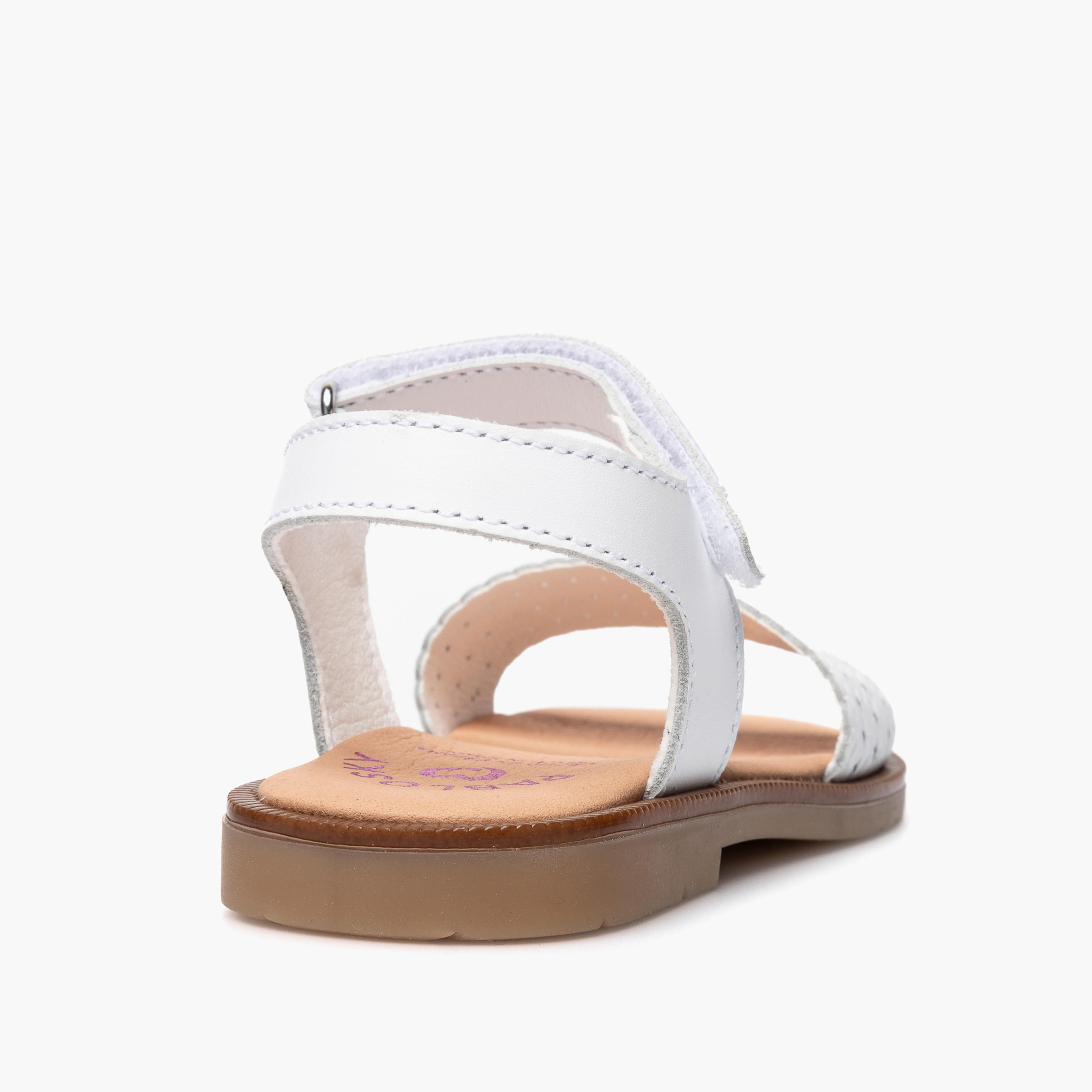 Pablosky Girls Hook & Loop Leather Sandals-girls-shoes-sandals-image-3