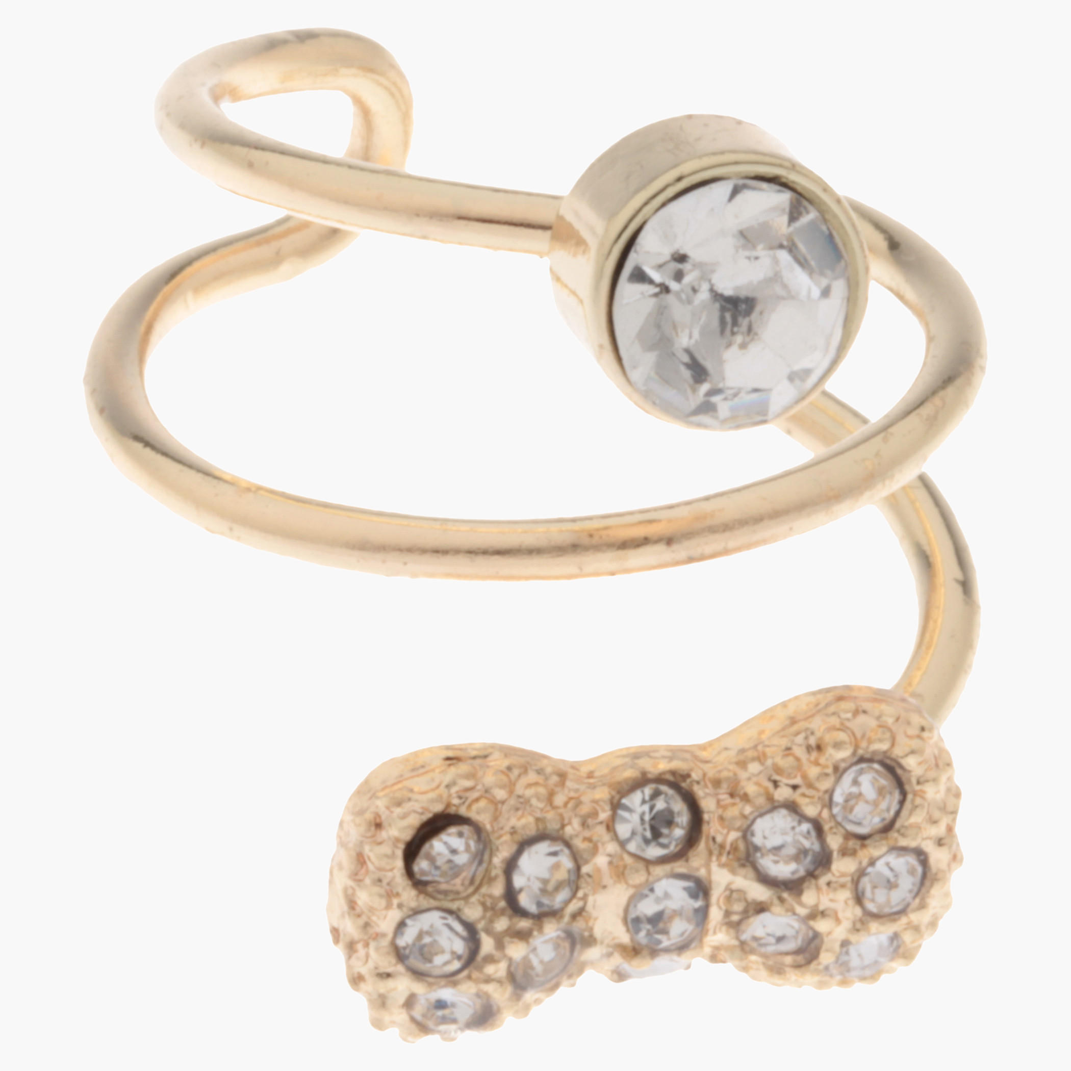 Embellished Open Finger Ring-women-watchesandjewellery-jewellery-rings-image-1