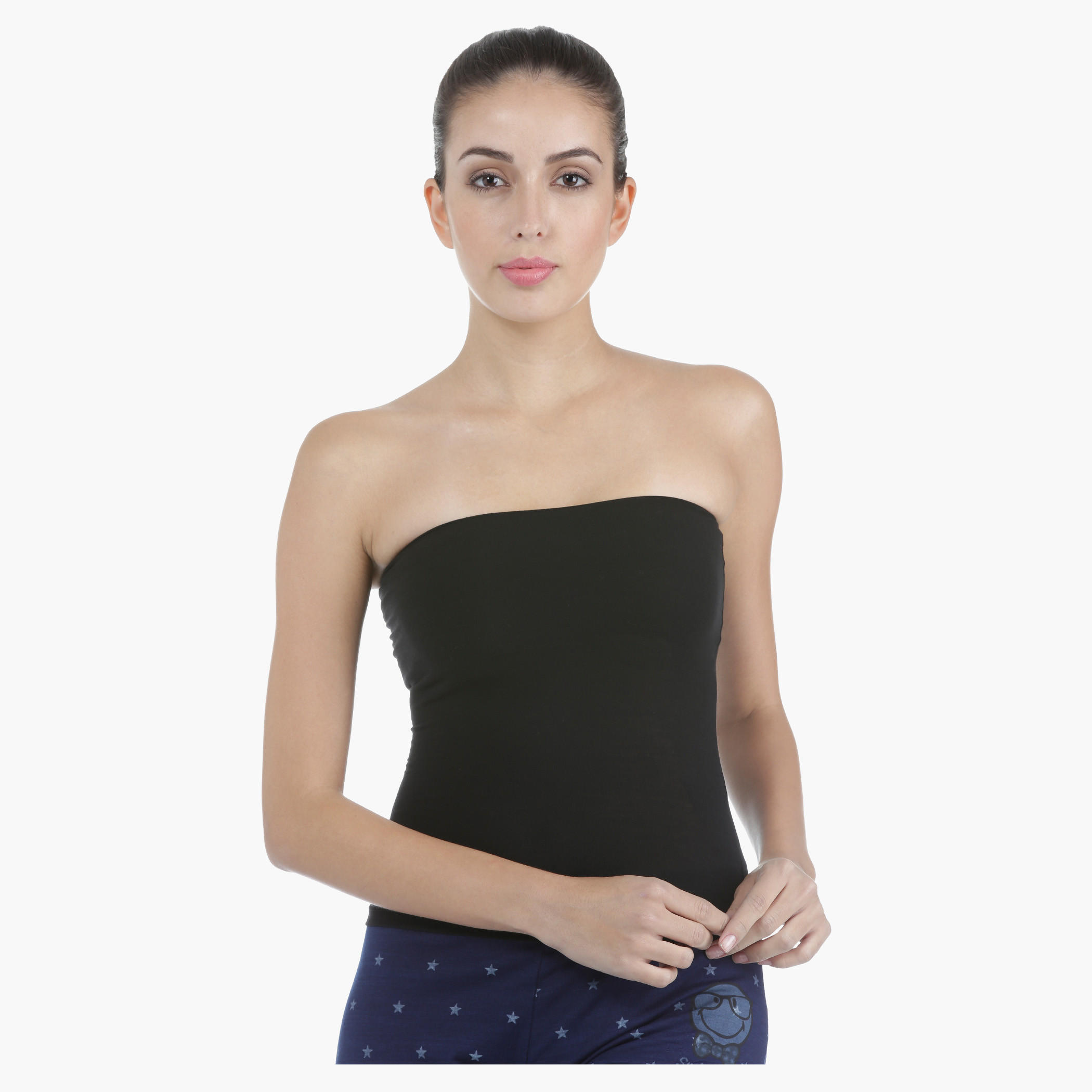 Textured Tube Top-women-clothing-tshirts-image-1