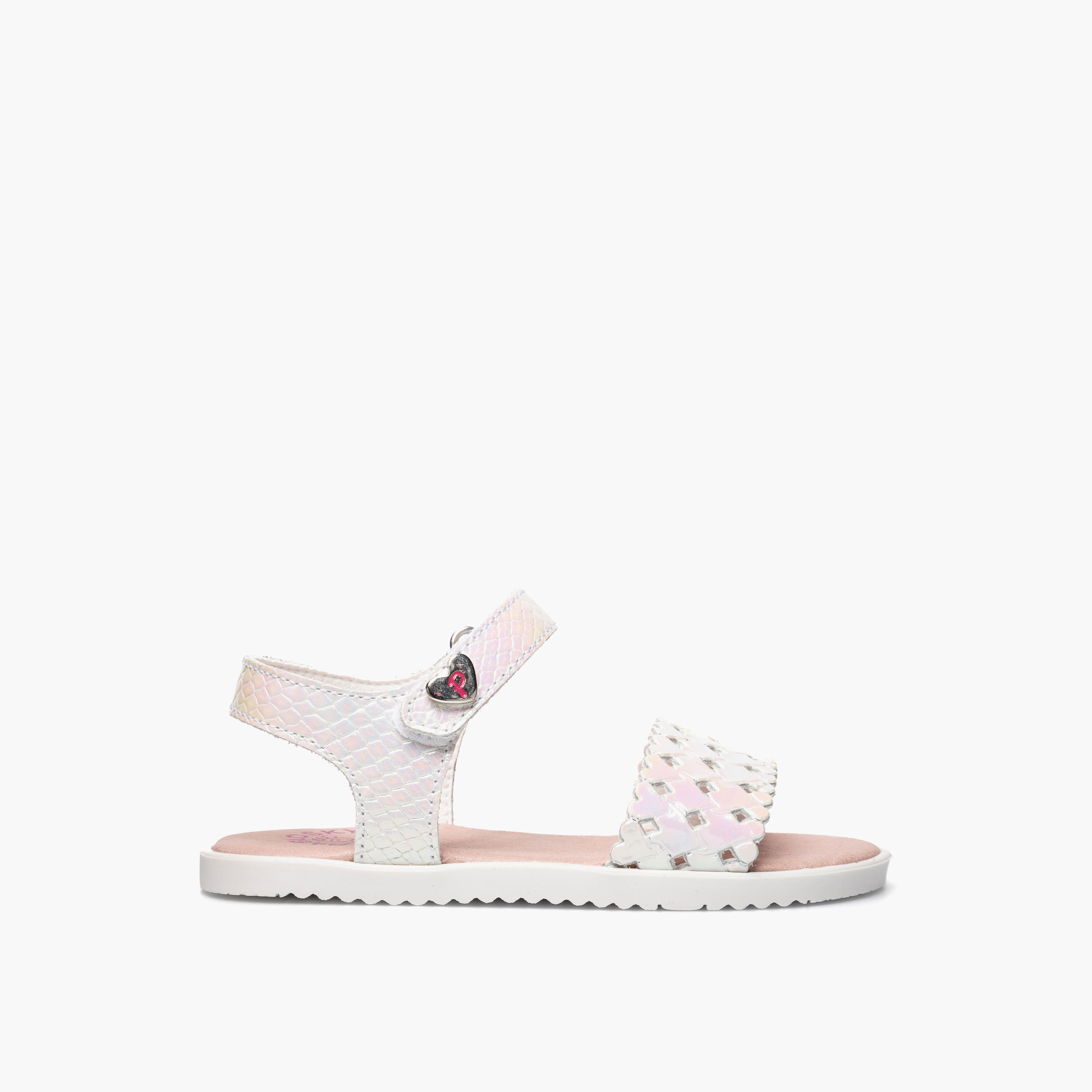 صندل مثقب بشريط إغلاق لاصق للبنات من بابلوسكي-girls-shoes-sandals-image-2