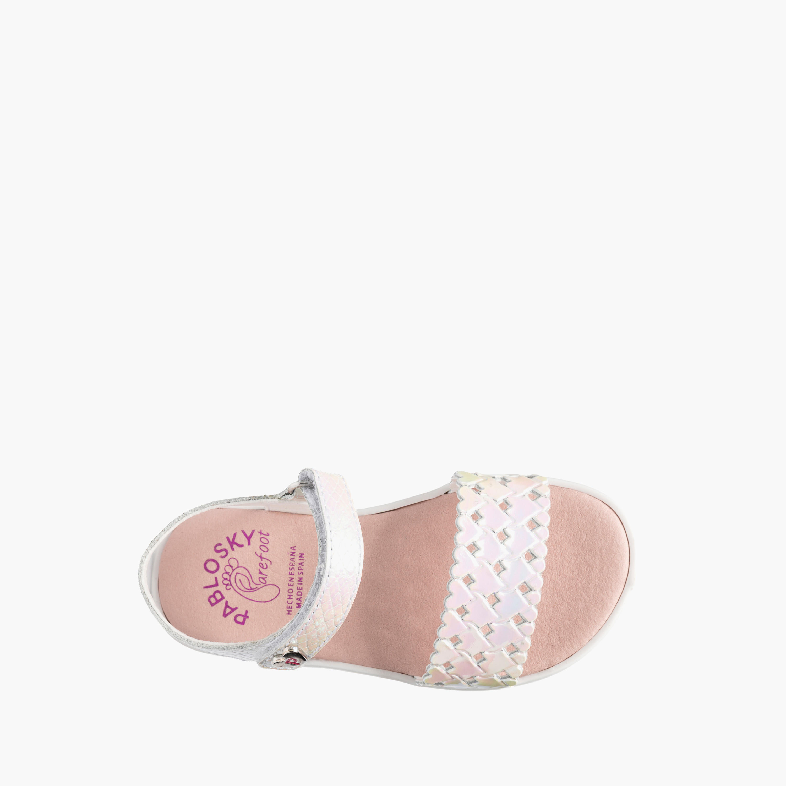 صندل مثقب بشريط إغلاق لاصق للبنات من بابلوسكي-girls-shoes-sandals-image-4