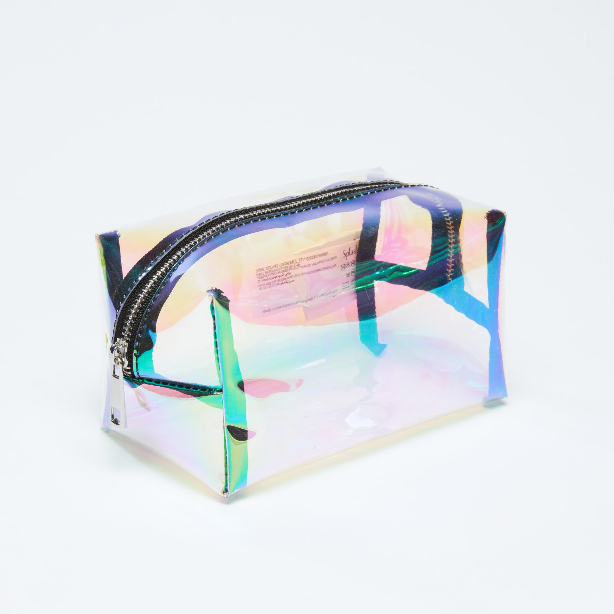 See-Through Pouch with Zip Closure-women-bagsandwallets-handbags-image-1
