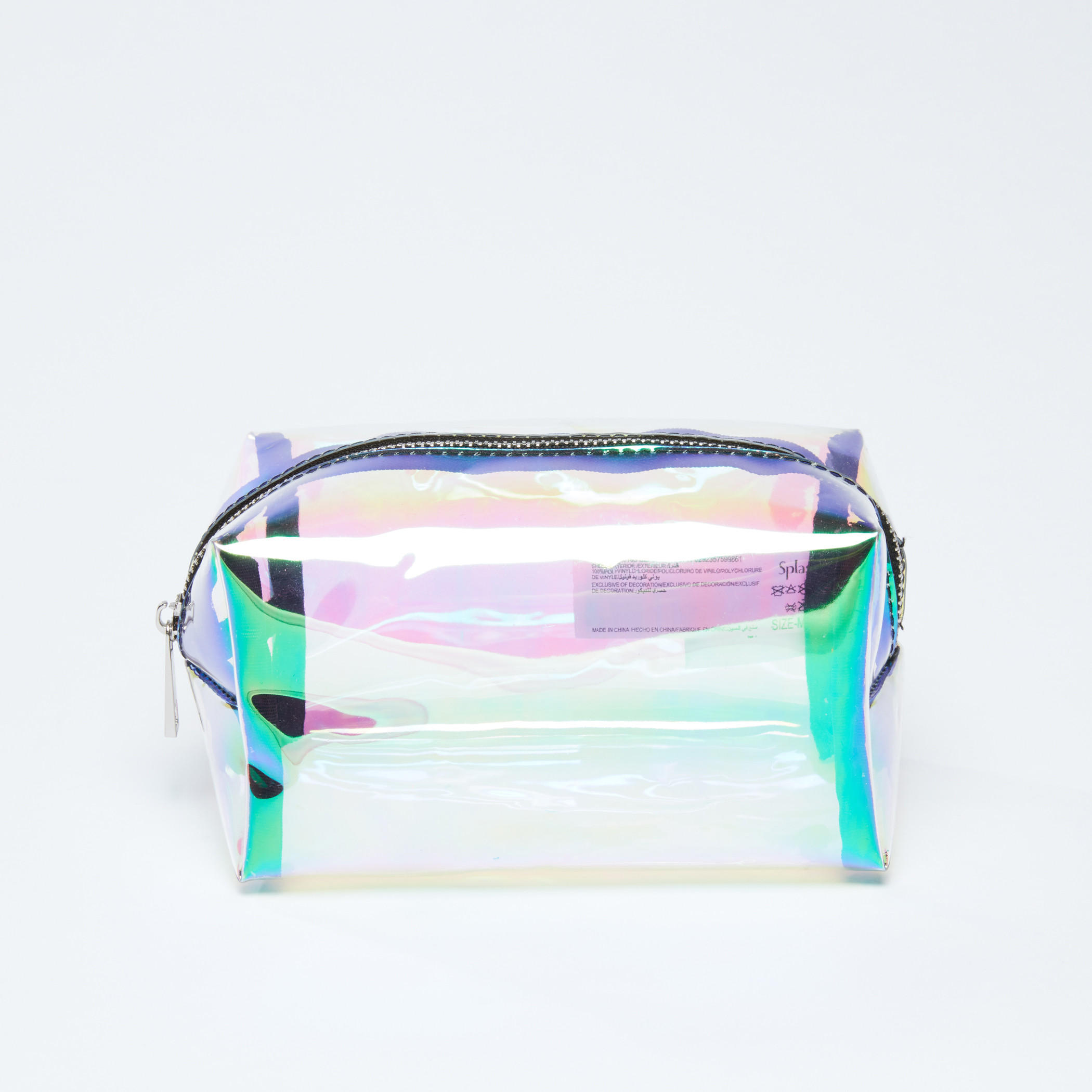 See-Through Pouch with Zip Closure-women-bagsandwallets-handbags-image-2