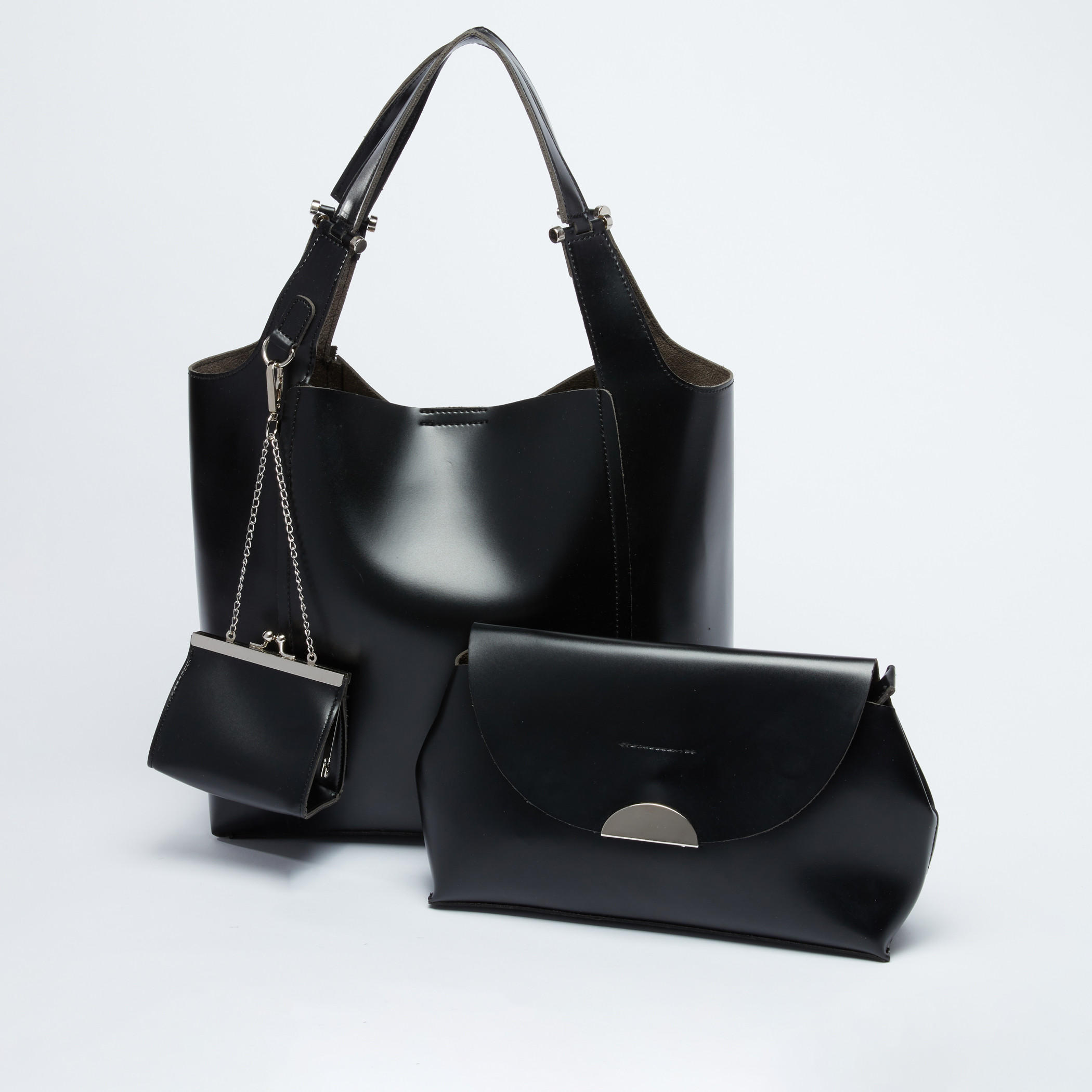 حقيبة يد مع حقيبة صغيرة وسلسلة مفاتيح-women-bagsandwallets-handbags-image-1