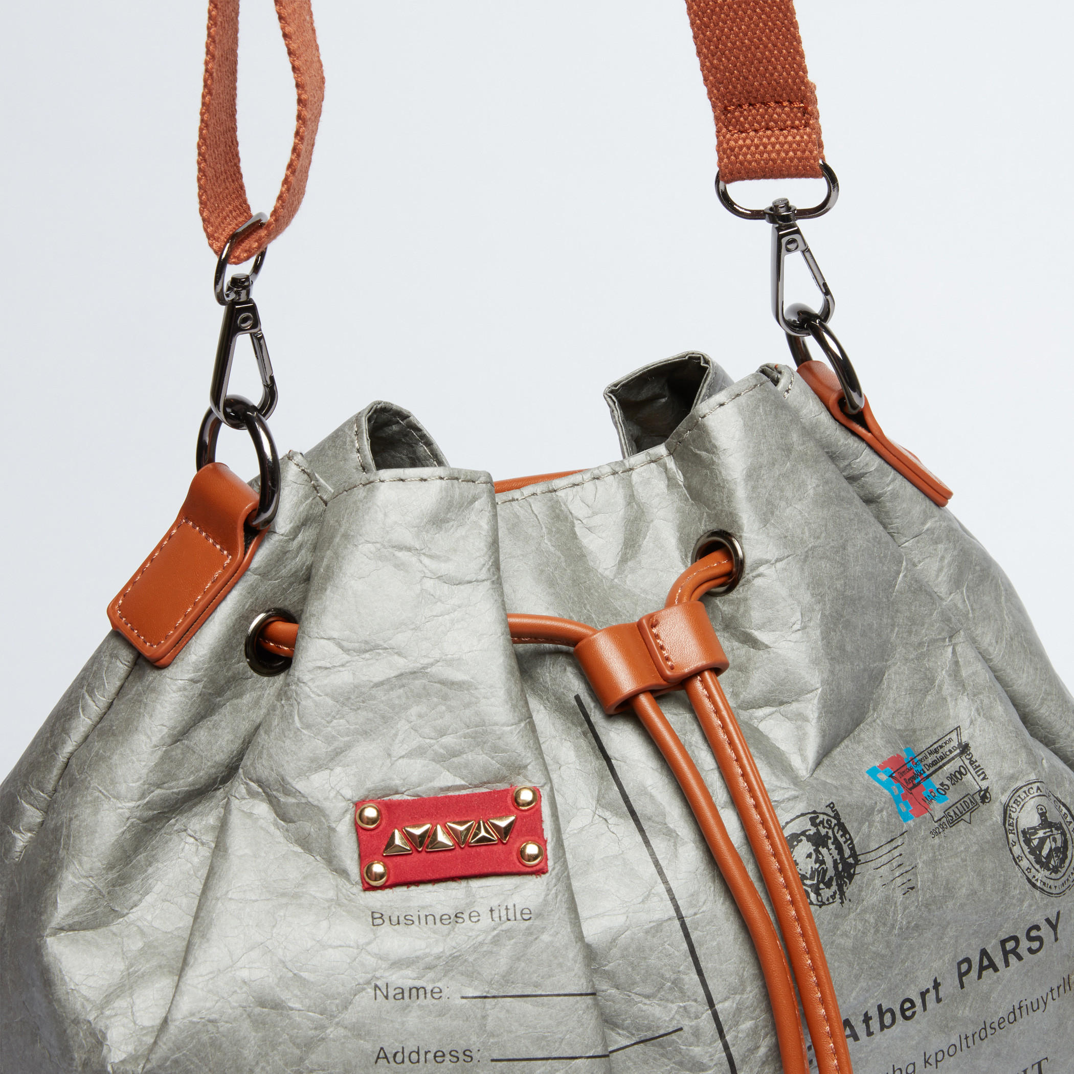 Printed Crossbody Bag with Adjustable Strap and Drawstring Closure-women-bagsandwallets-handbags-image-2