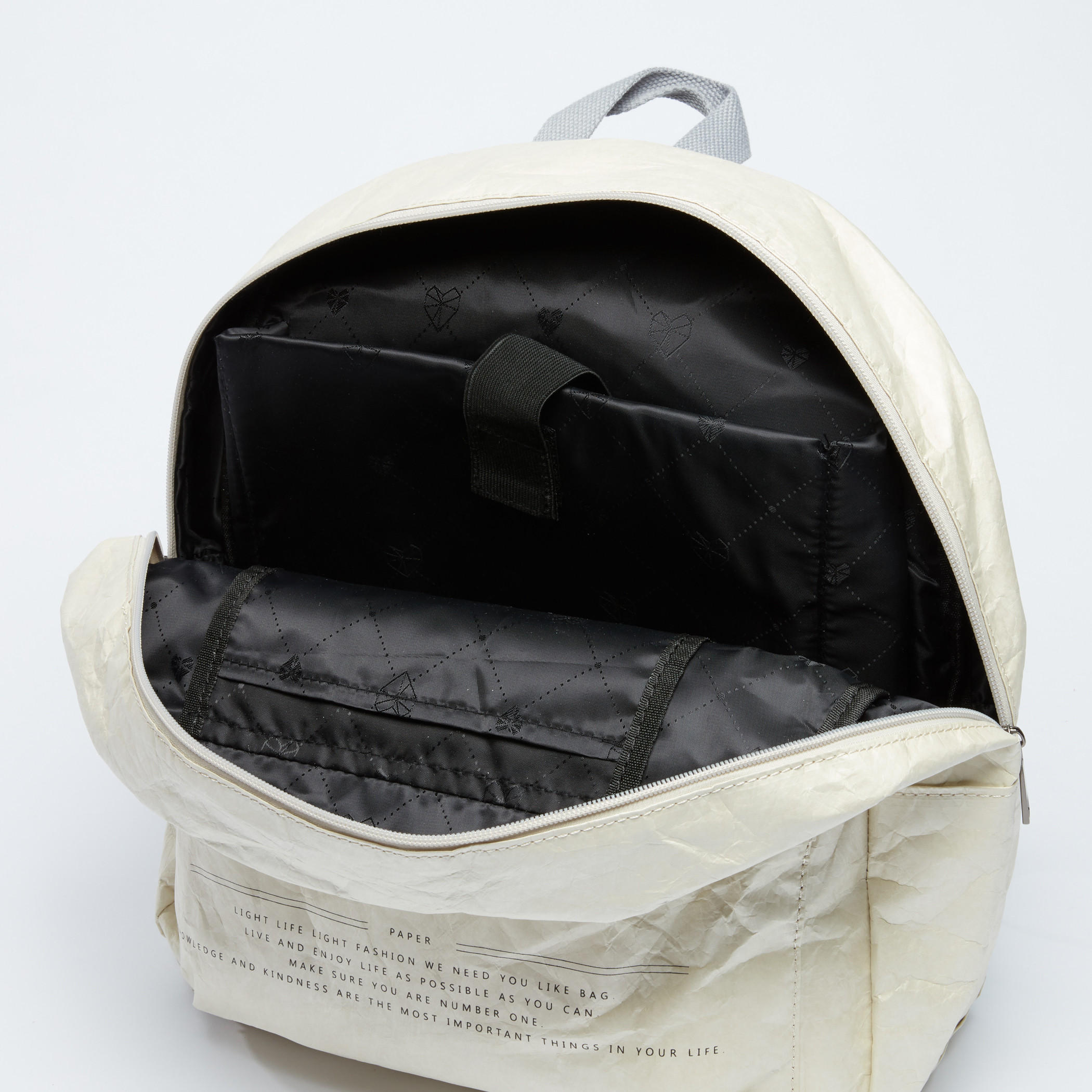 حقيبة ظهر بسحّاب إغلاق وحمّالات كتف قابلة للتعديل وطبعات-women-bagsandwallets-handbags-image-1