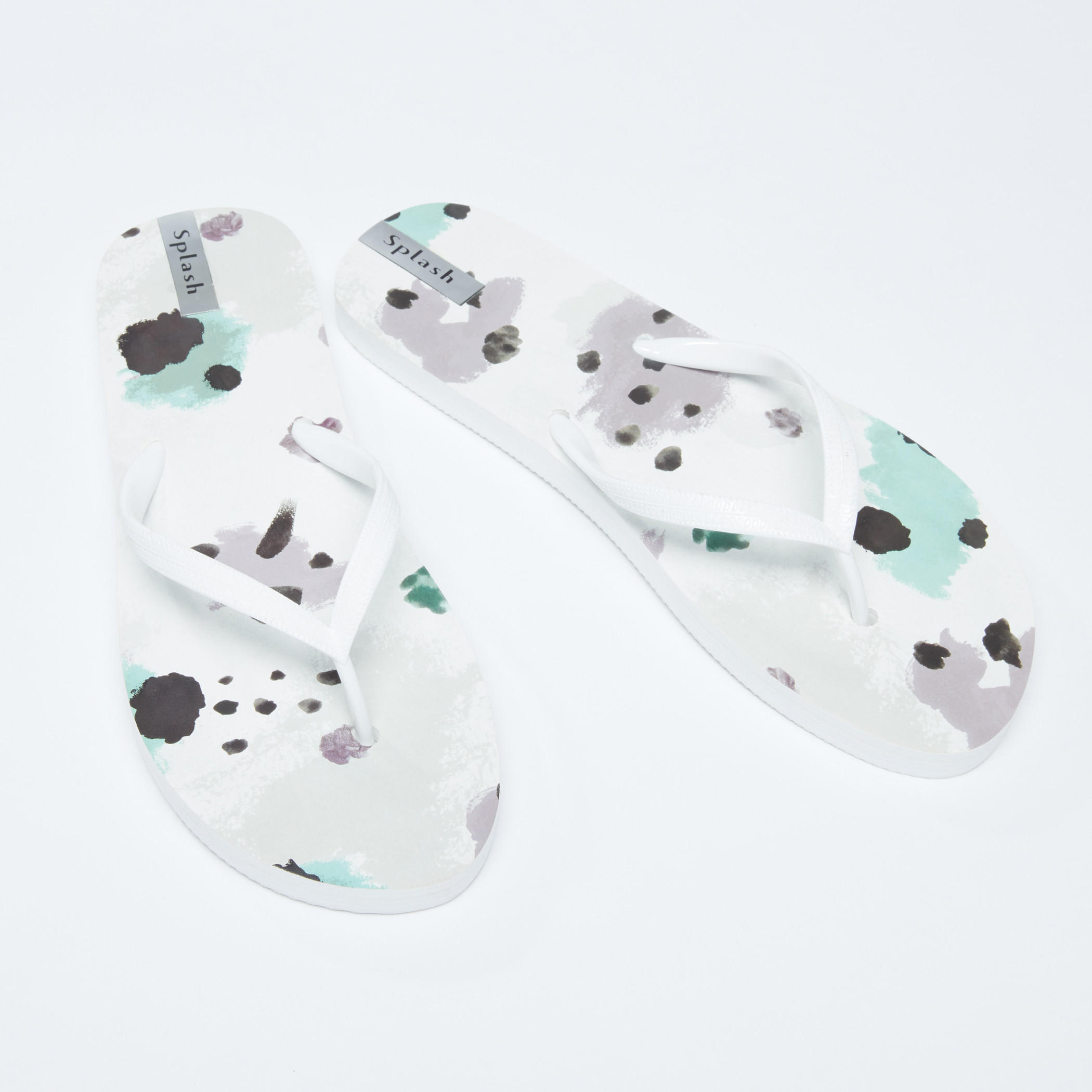 Printed Flip Flops with Textured Straps-women-shoes-flipflopsandslides-image-2