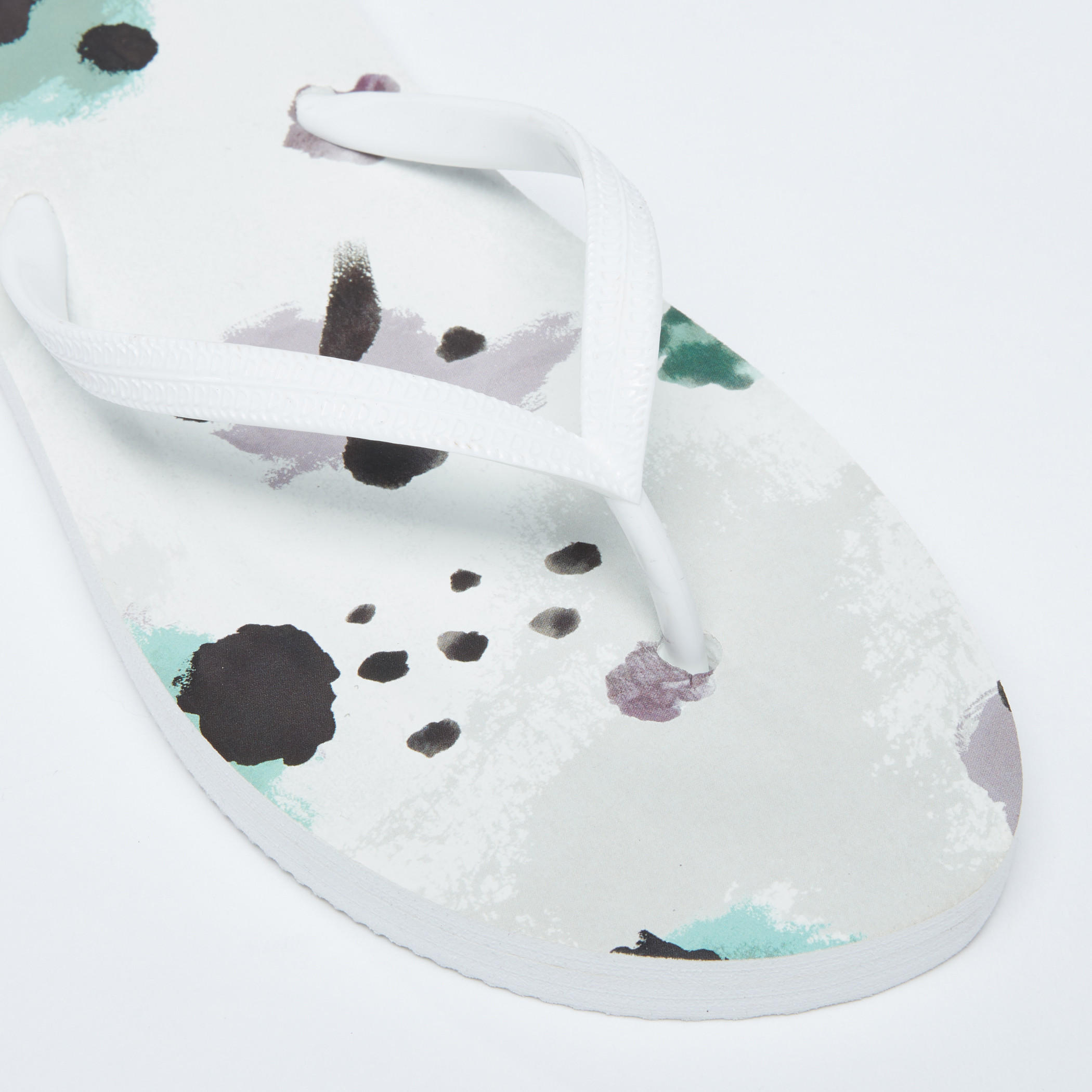 Printed Flip Flops with Textured Straps-women-shoes-flipflopsandslides-image-3