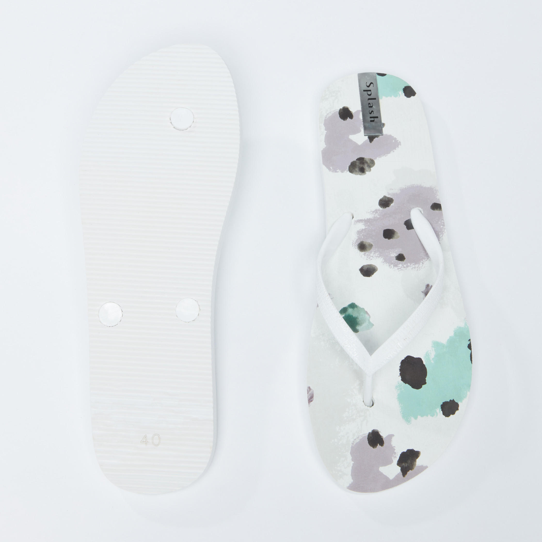 Printed Flip Flops with Textured Straps-women-shoes-flipflopsandslides-image-4