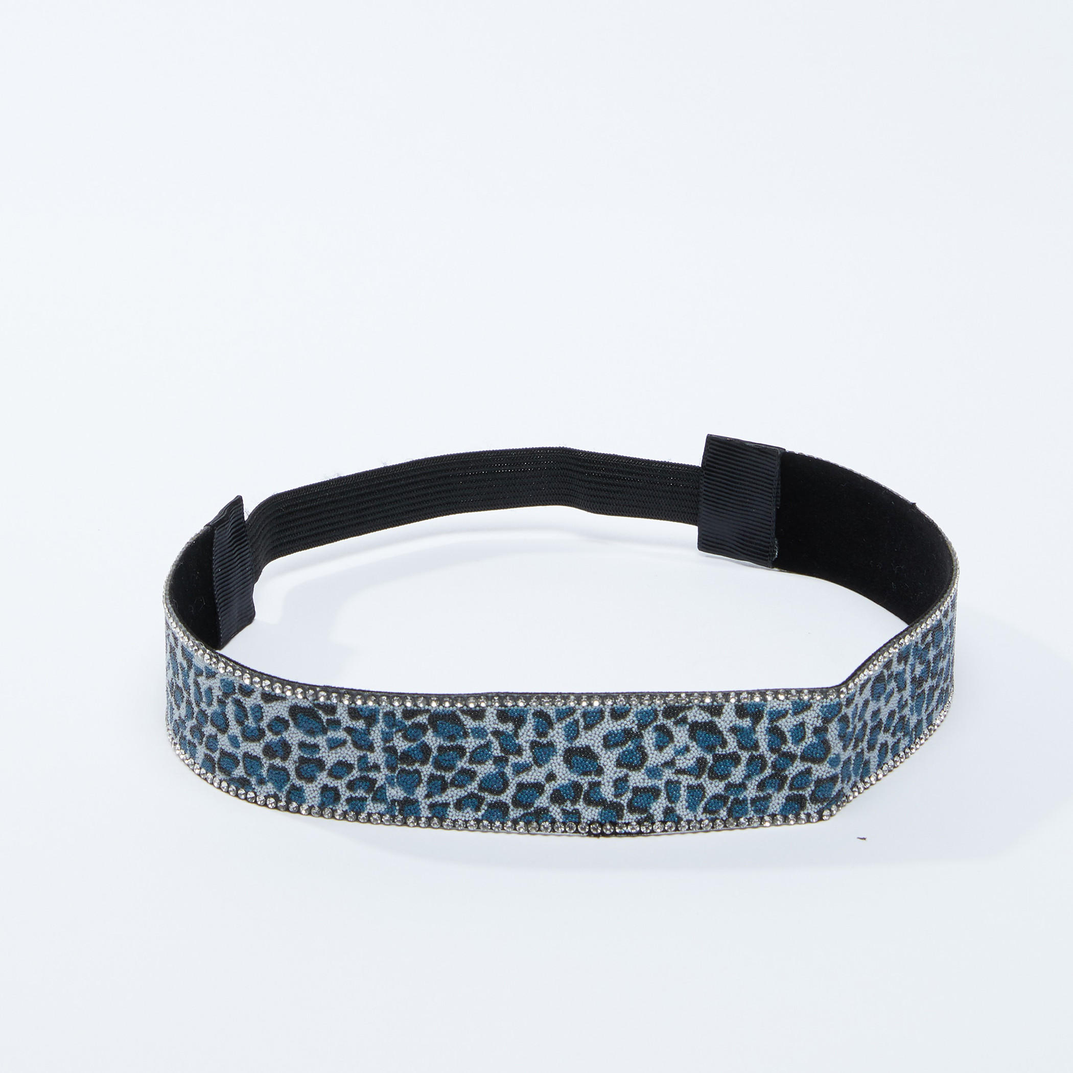 Beaded Hair Band with Elasticised Backstrap-women-hairaccessories-image-1