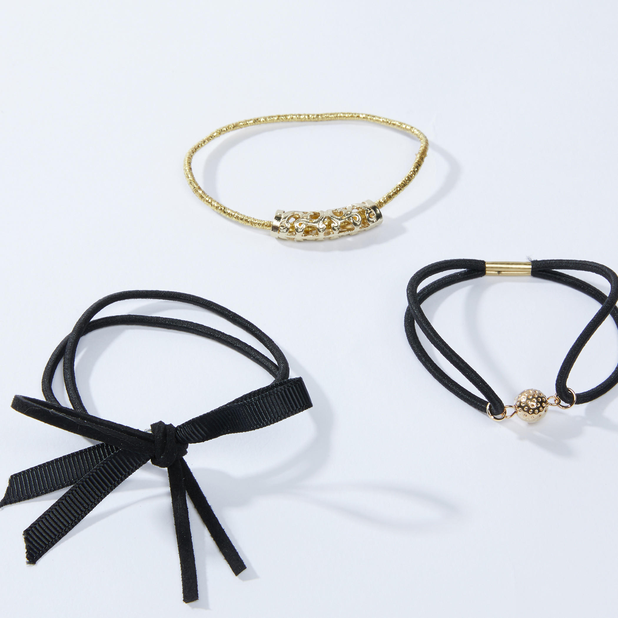 ربطة شعر متنوعة - طقم من 3 قطع-women-hairaccessories-image-2