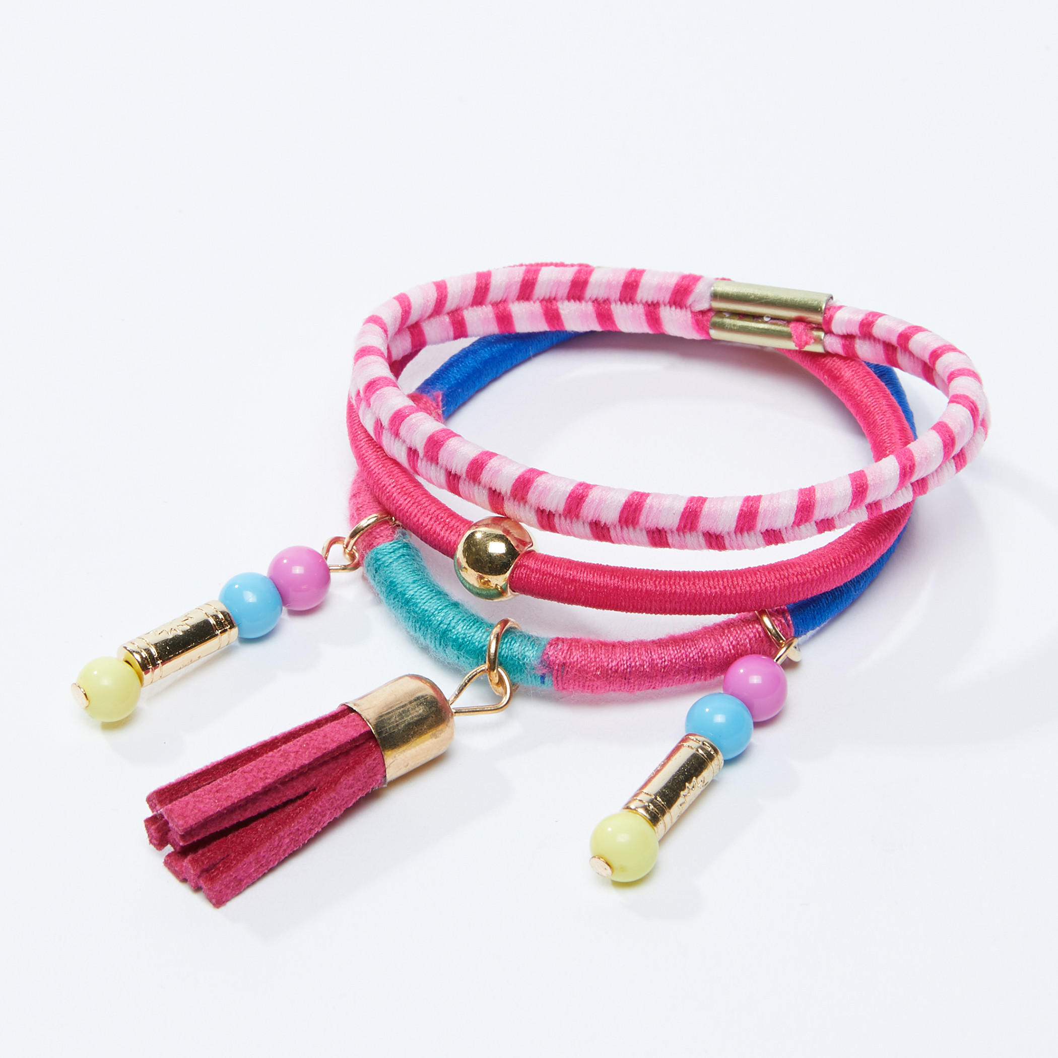 Assorted Hair Tie - Set of 3-women-hairaccessories-image-2
