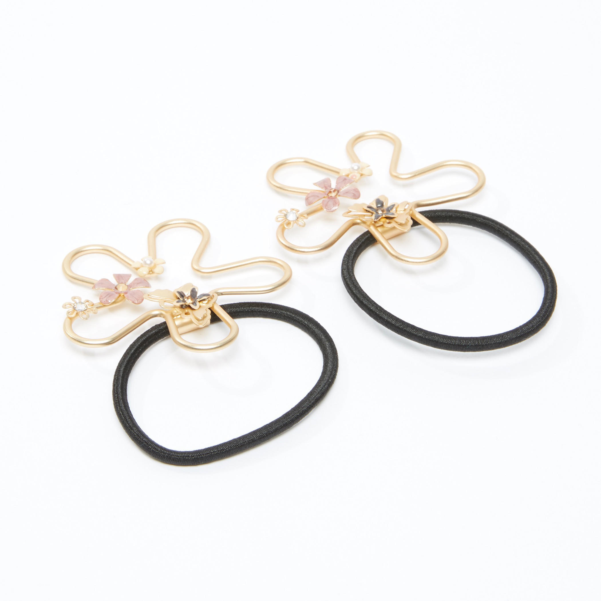ربطة شعر مزخرفة - طقم من قطعتين-women-hairaccessories-image-3