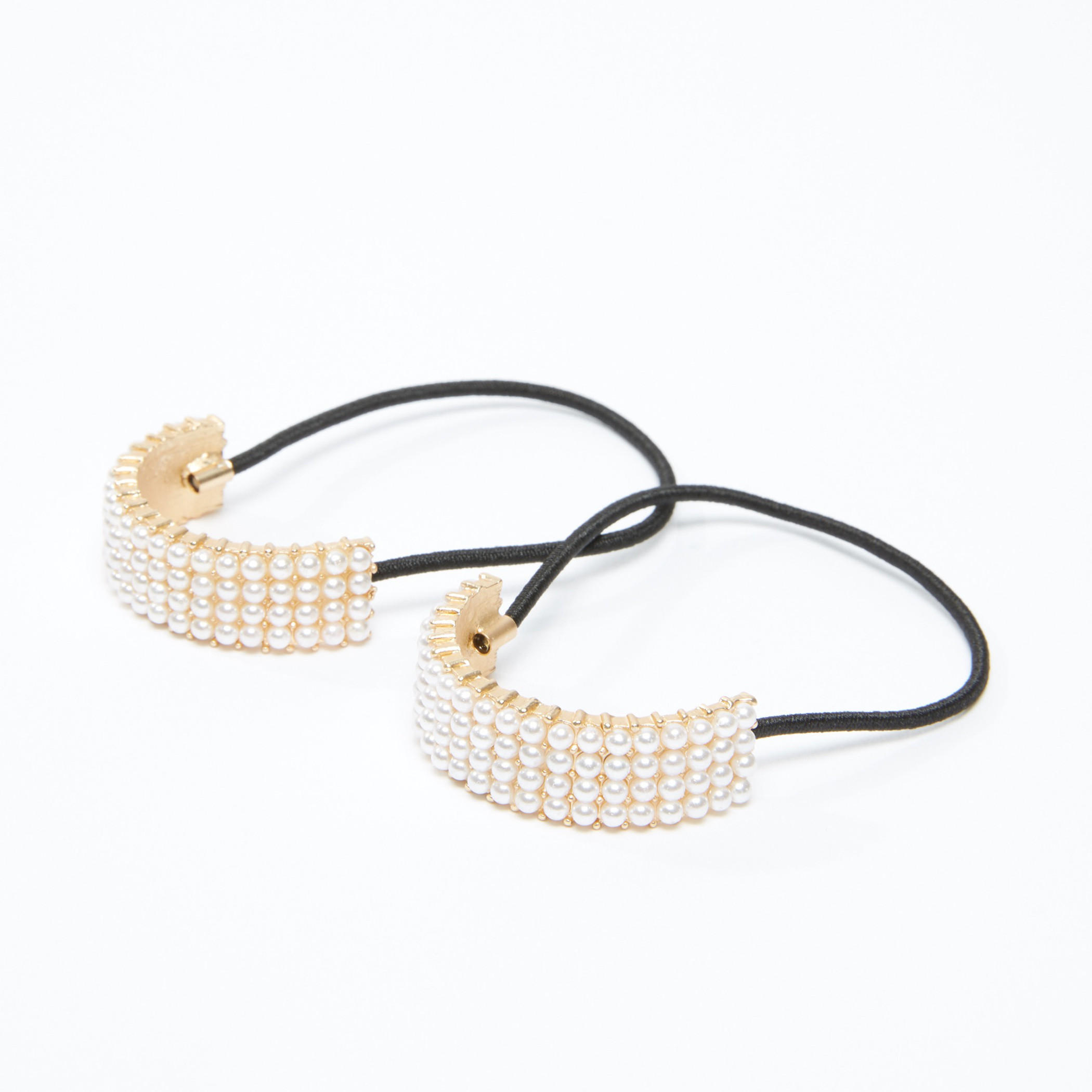 ربطة شعر بتفاصيل لؤلؤ - طقم من قطعتين-women-hairaccessories-image-3
