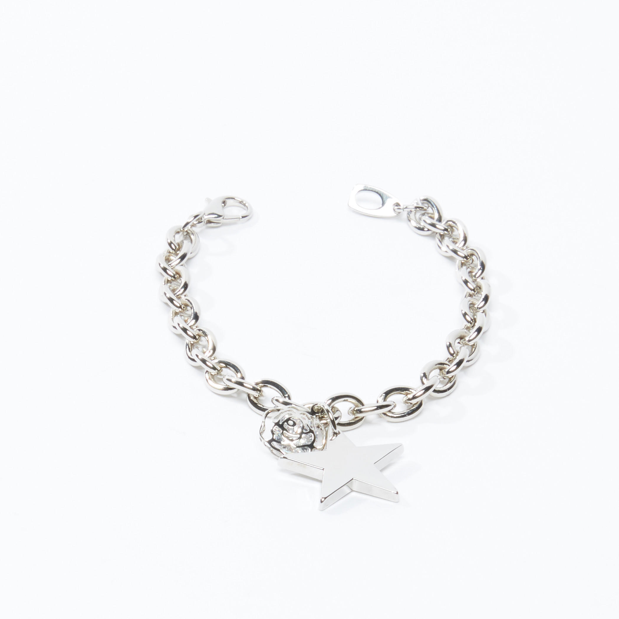 اسوارة ميتاليك مرصعة بمشبك إغلاق-women-watchesandjewellery-jewellery-banglesandbracelets-image-1
