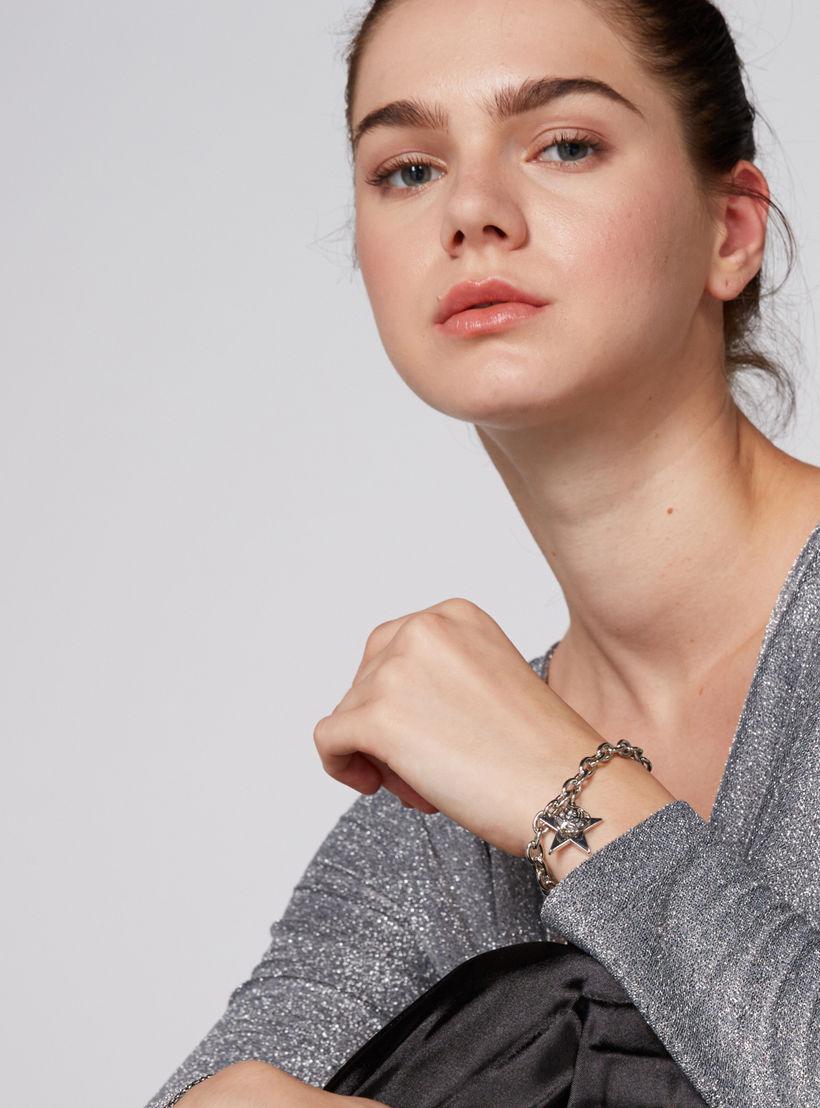 اسوارة ميتاليك مرصعة بمشبك إغلاق-women-watchesandjewellery-jewellery-banglesandbracelets-image-2