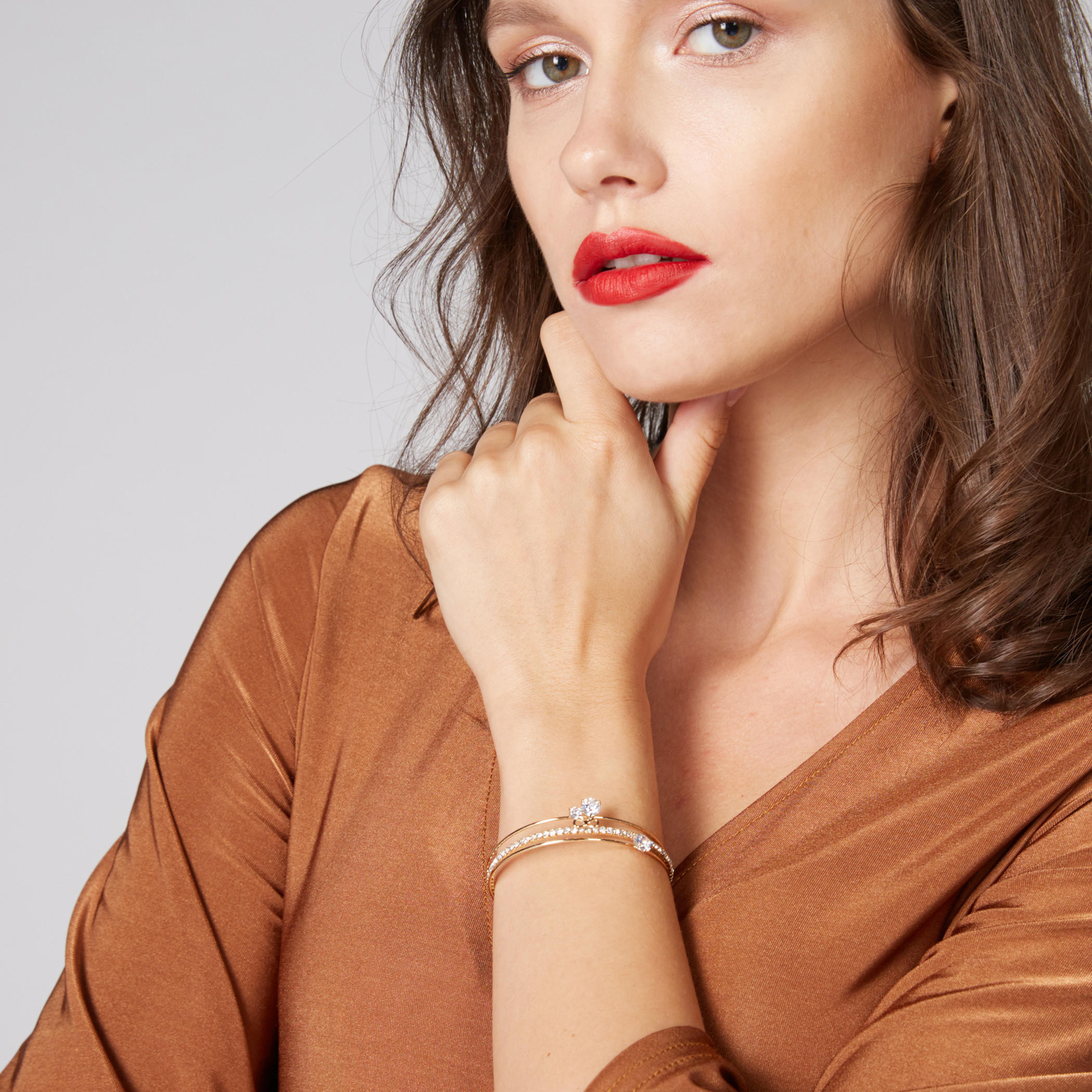 أسورة ميتاليك مرصعة-women-watchesandjewellery-jewellery-banglesandbracelets-image-2
