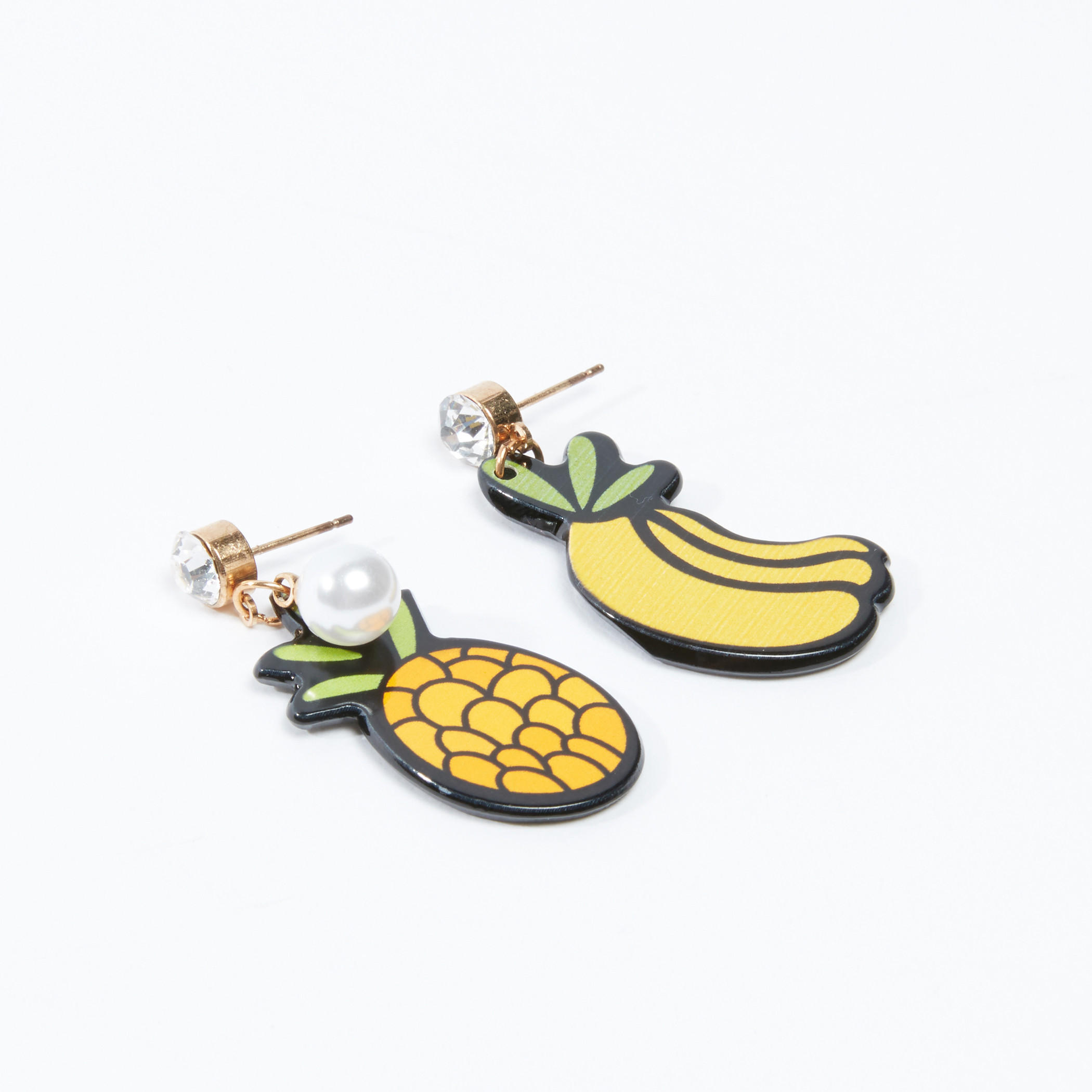 أقراط متدلية بمكبس إغلاق وطبعات-women-watchesandjewellery-jewellery-earrings-image-3