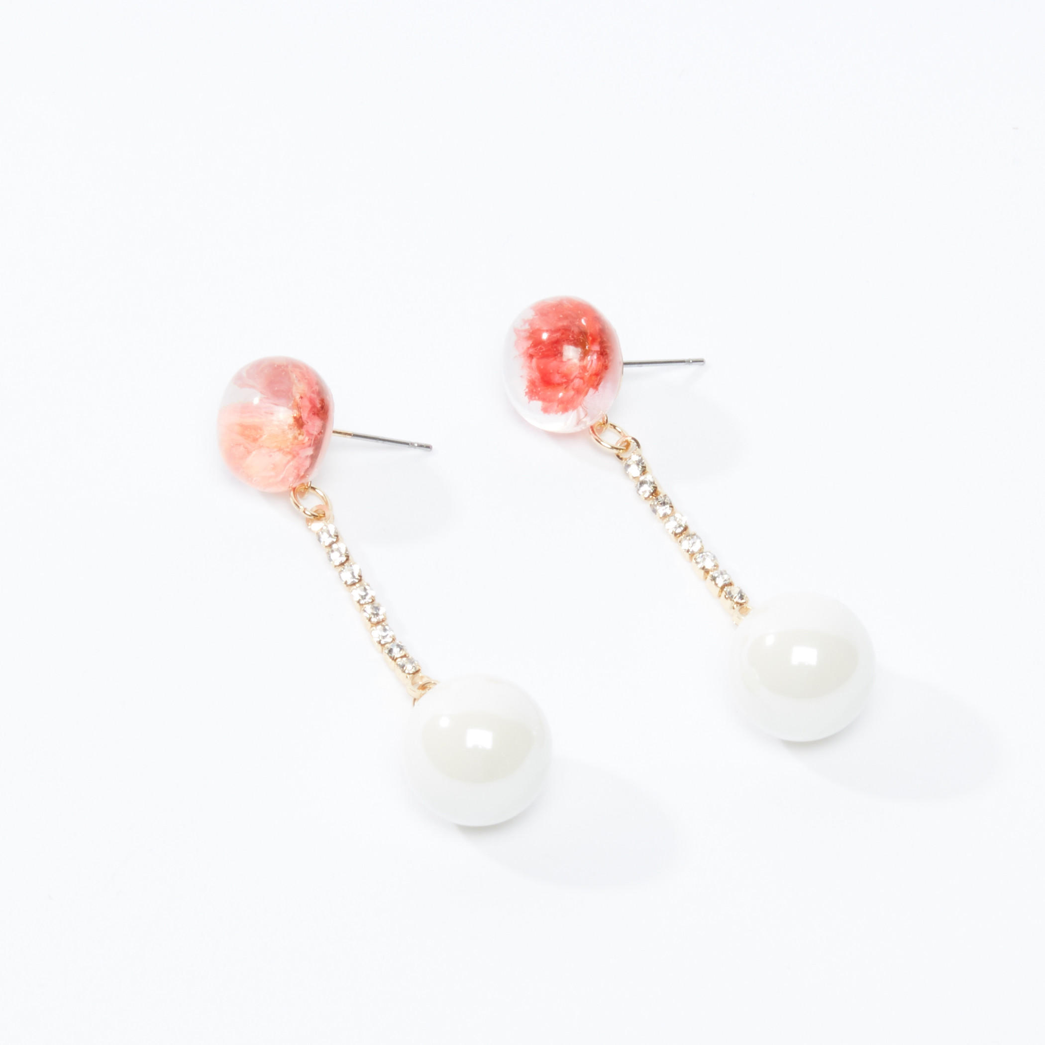 Embellished Dangling Earrings with Pushback Closure-women-watchesandjewellery-jewellery-earrings-image-1