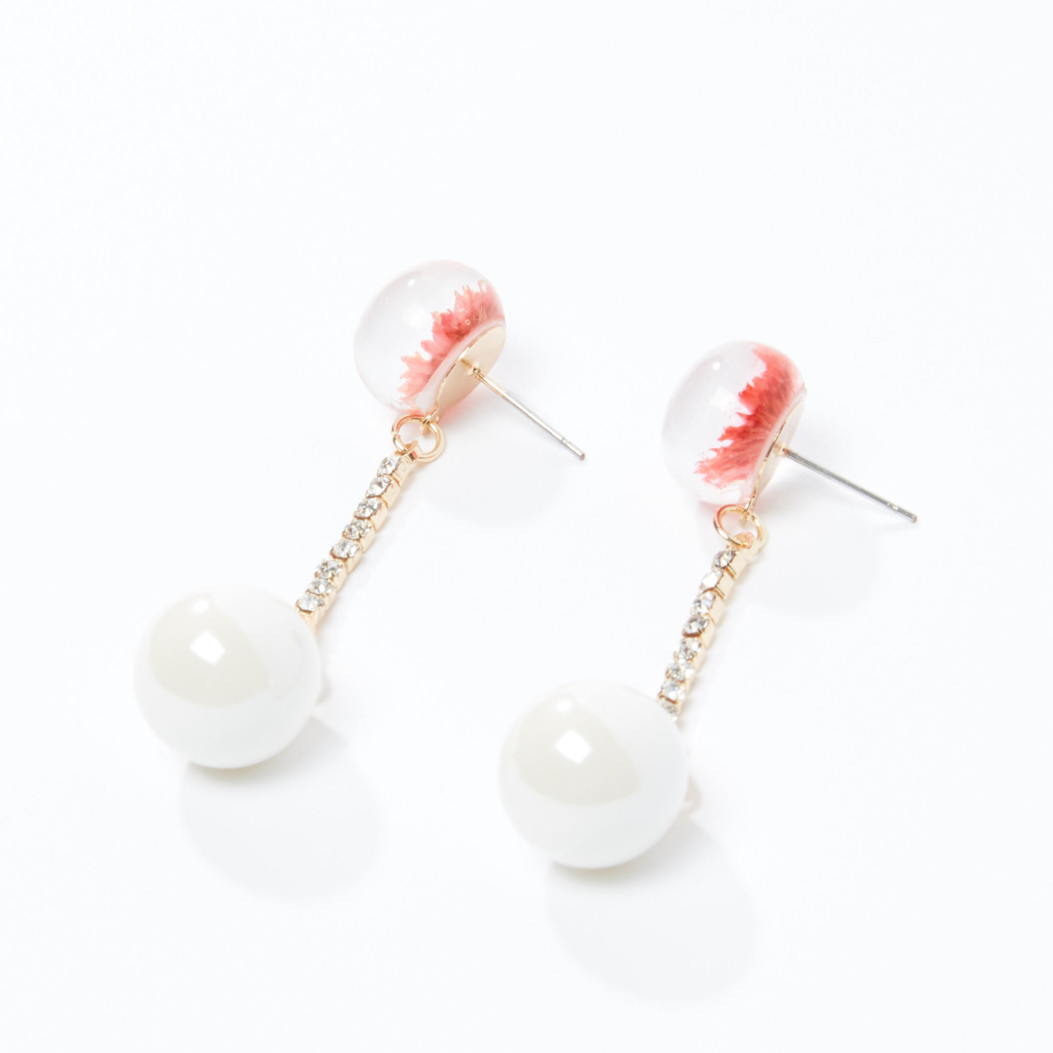 Embellished Dangling Earrings with Pushback Closure-women-watchesandjewellery-jewellery-earrings-image-3