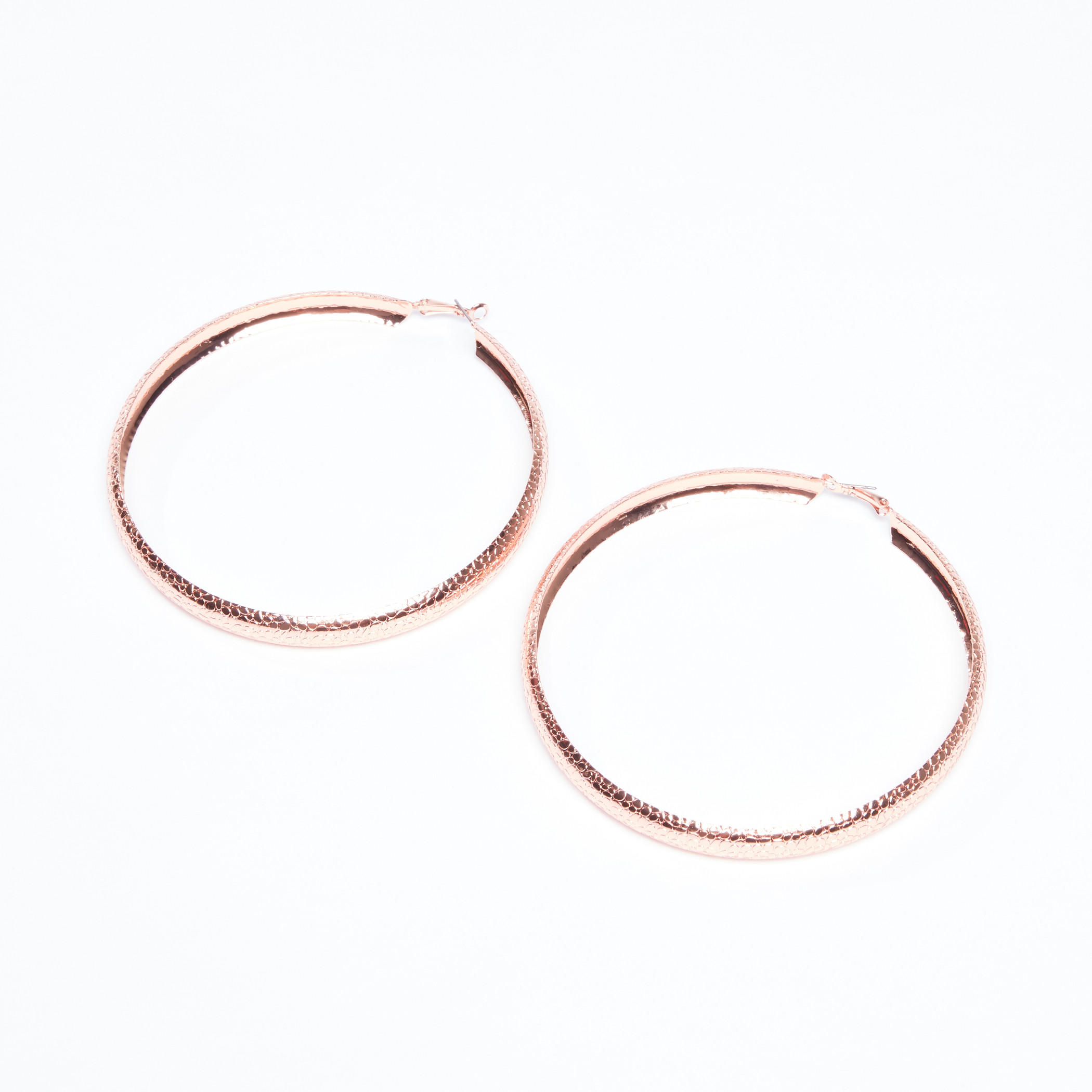 Metallic Earrings with Hinged Hoop-women-watchesandjewellery-jewellery-earrings-image-1