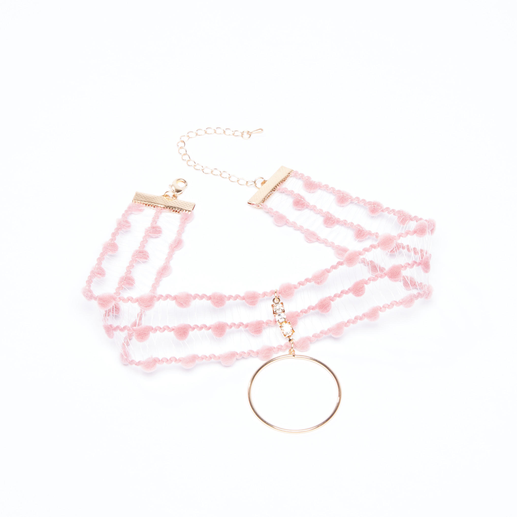 قلادة طوق مزيّنة بمشبك إغلاق-women-watchesandjewellery-jewellery-necklacesandpendants-image-1