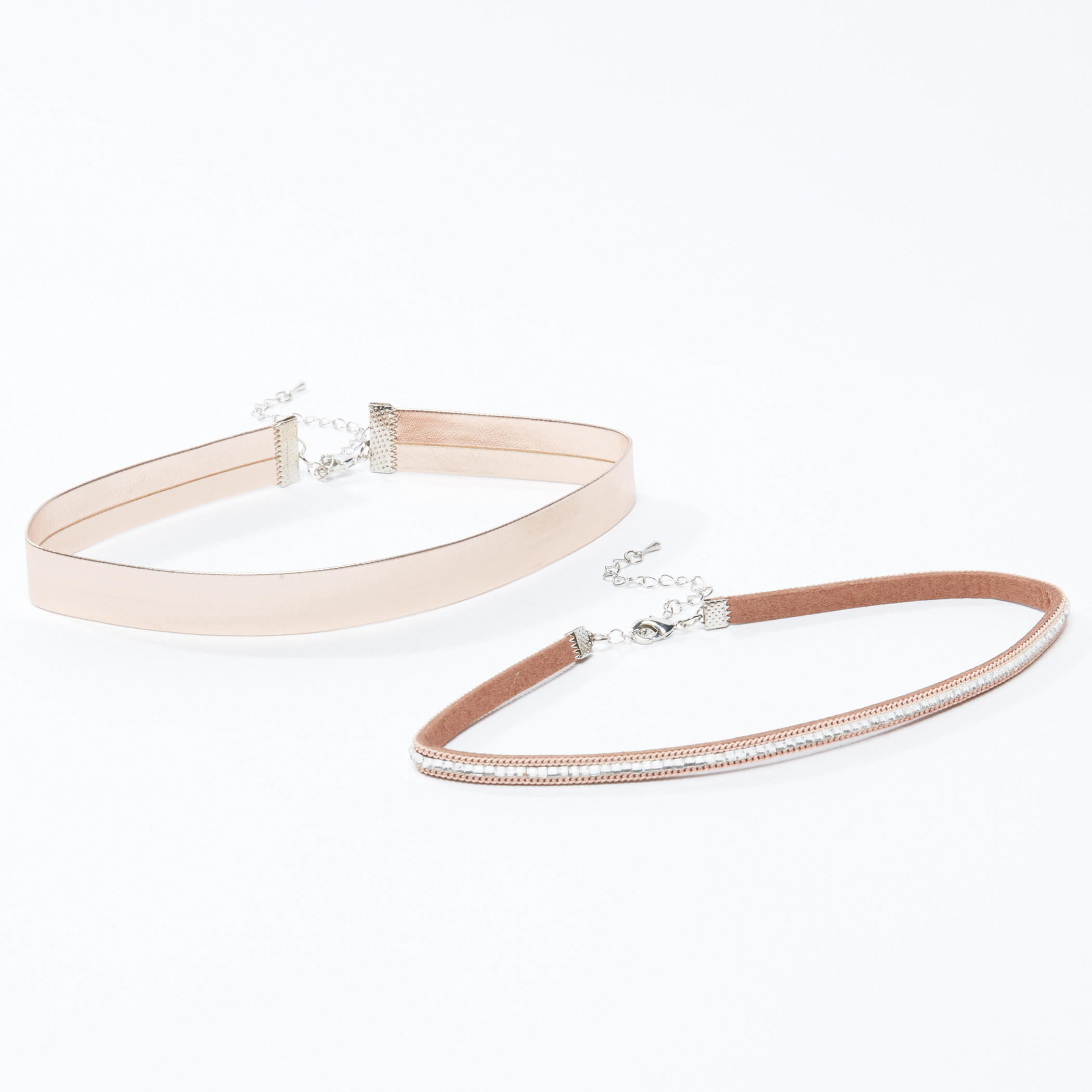 قلادات شوكر متعددة بمشبك إغلاق - ثلاث قطع-women-watchesandjewellery-jewellery-necklacesandpendants-image-1
