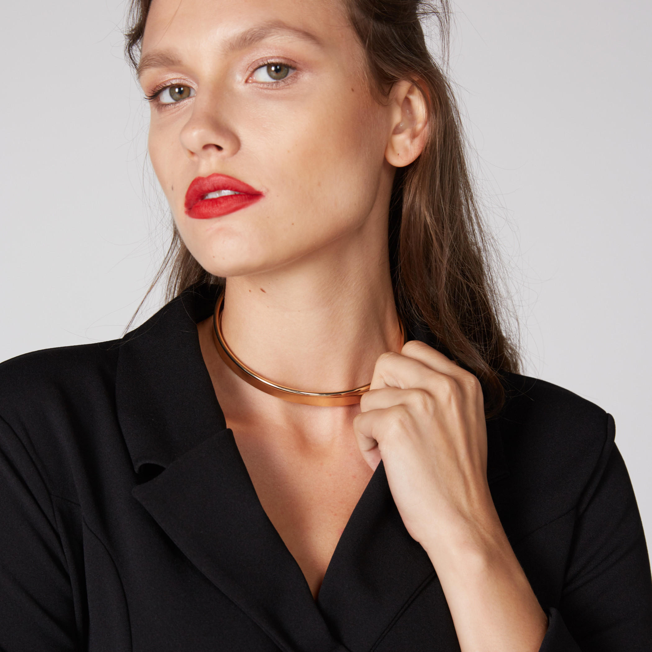قلادة تشوكر قابلة للضبط-women-watchesandjewellery-jewellery-necklacesandpendants-image-2