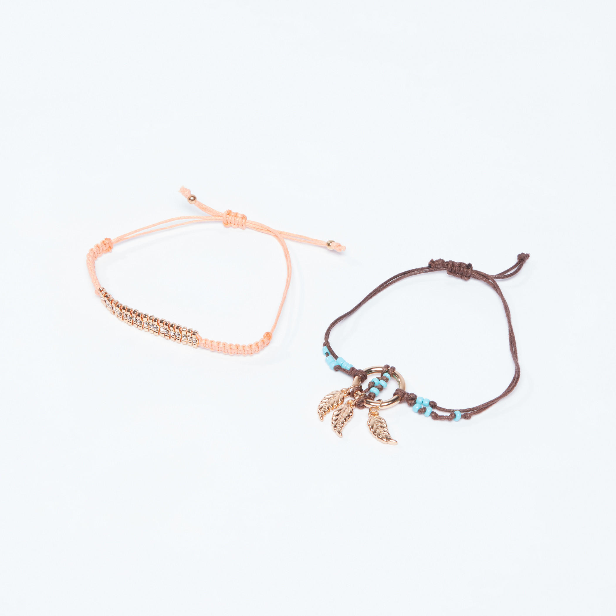 طقم أساور متنوعة من قطعتين-women-watchesandjewellery-jewellery-banglesandbracelets-image-4