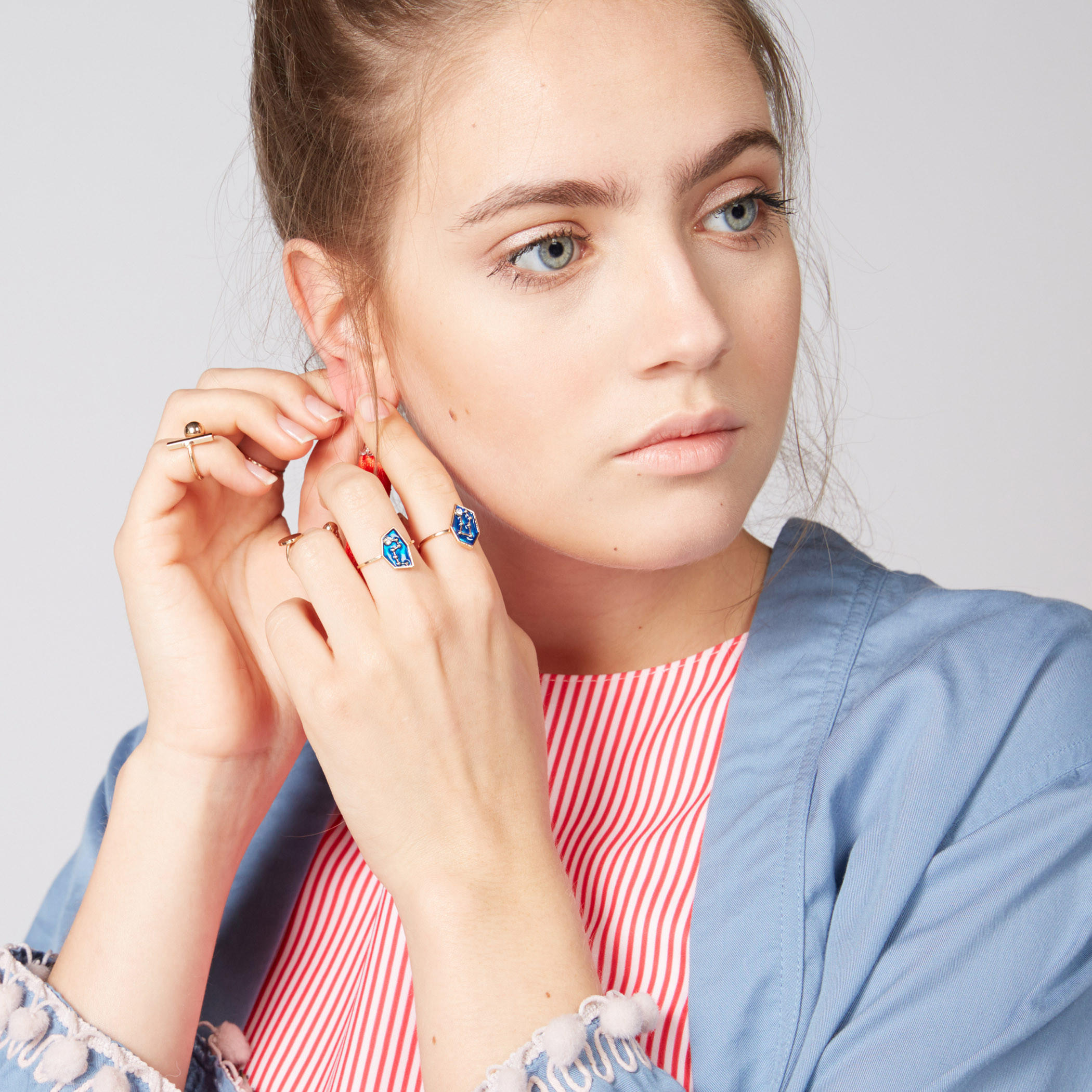 طقم خواتم متنوّعة من 6 قطع-women-watchesandjewellery-jewellery-rings-image-2
