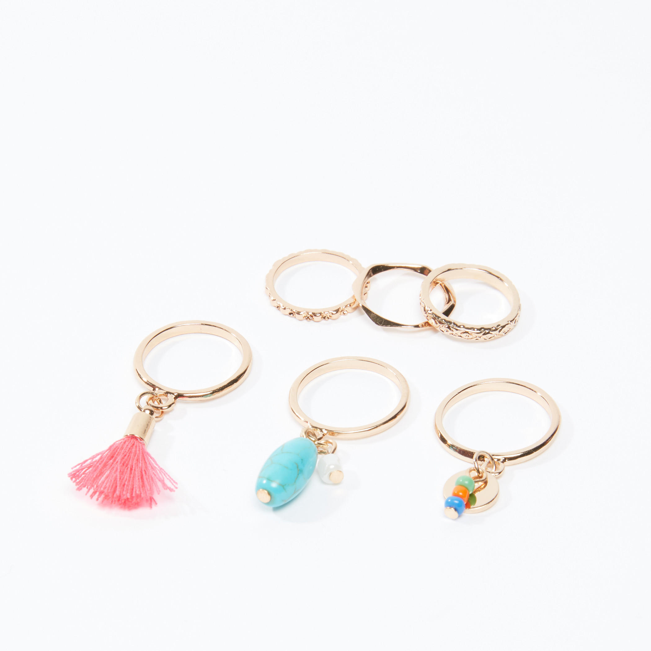 Assorted Finger Ring - Set of 6-women-watchesandjewellery-jewellery-rings-image-1