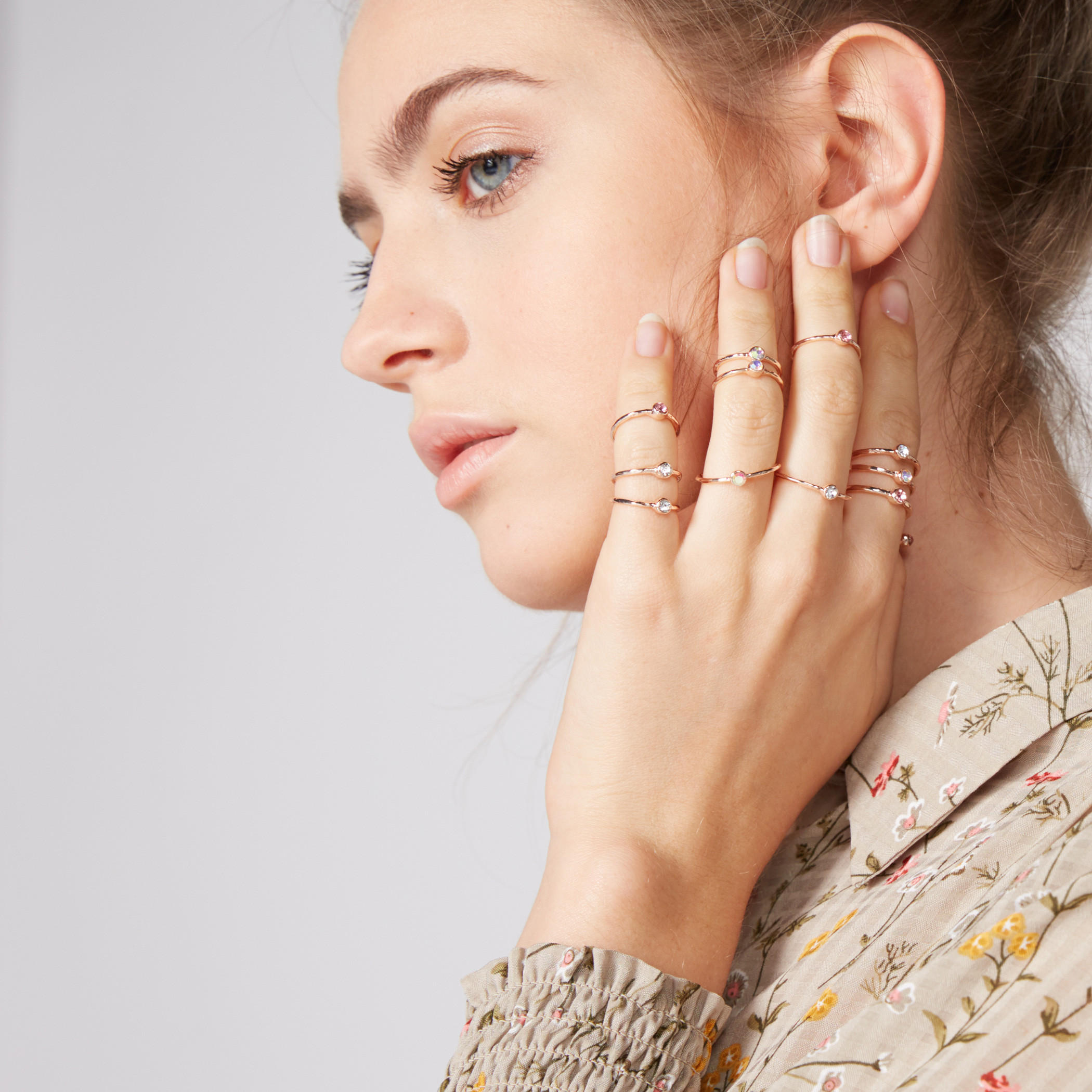 خواتم مرصعة - طقم من 12 قطعة-women-watchesandjewellery-jewellery-rings-image-2