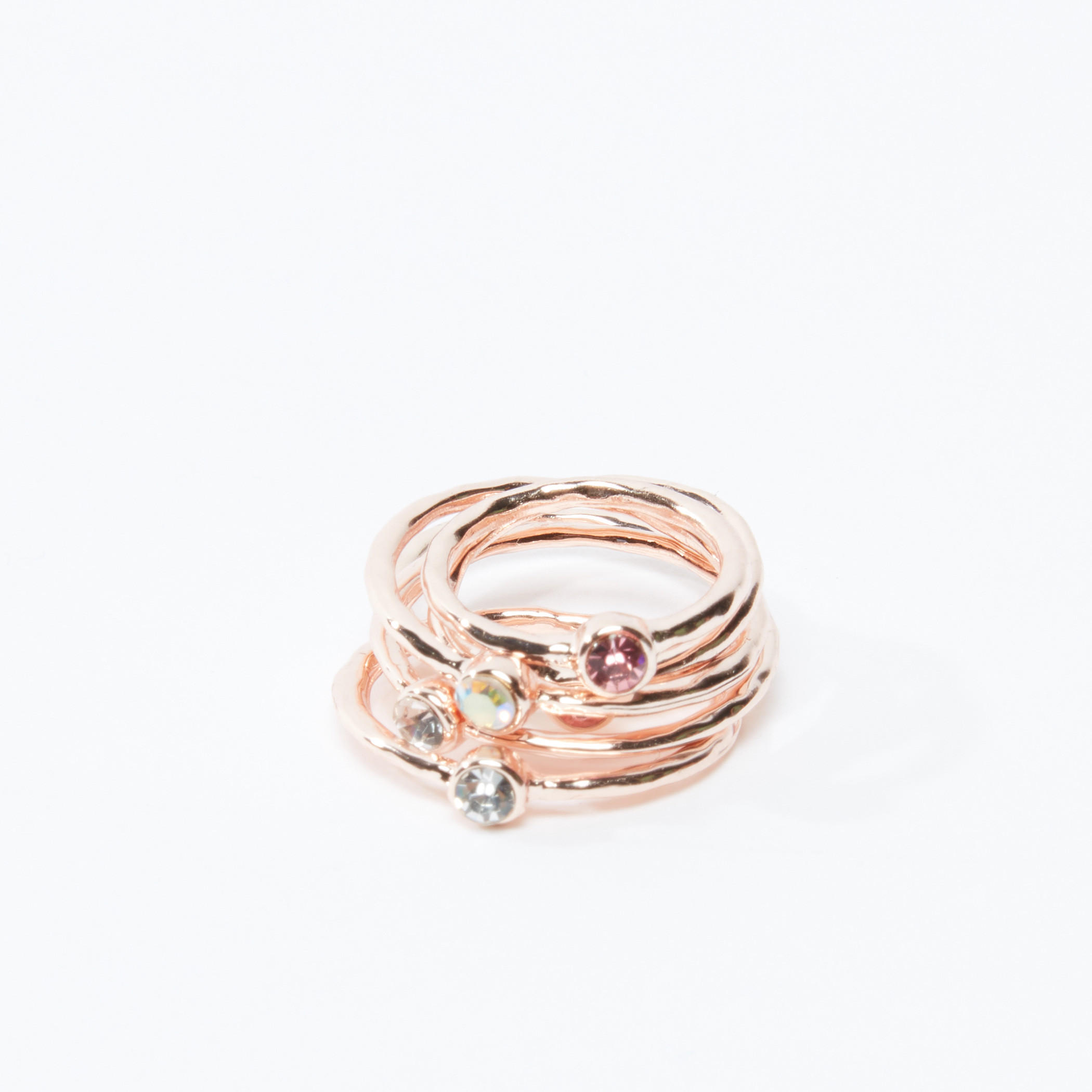 خواتم مرصعة - طقم من 12 قطعة-women-watchesandjewellery-jewellery-rings-image-1