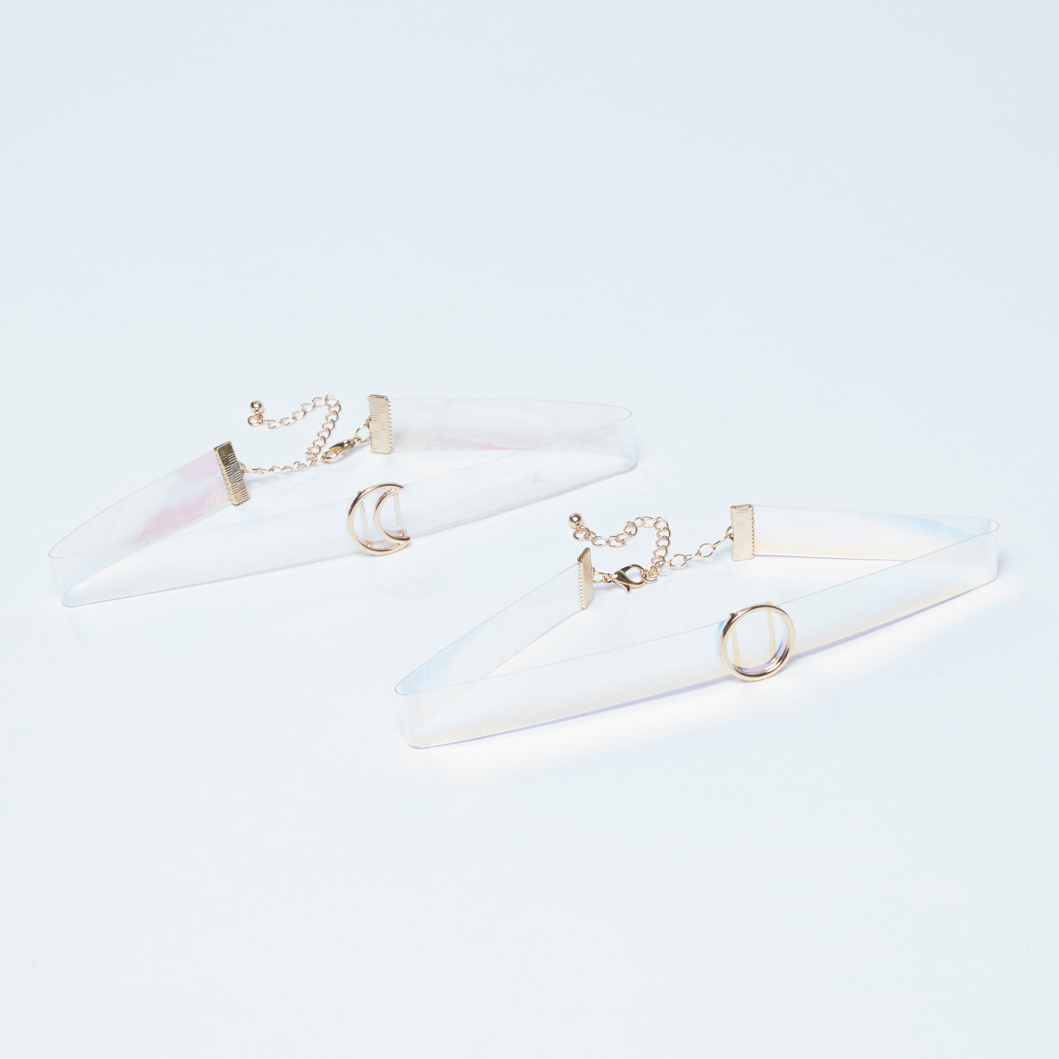 قلادة طوق ميتاليك بمشبك إغلاق-women-watchesandjewellery-jewellery-necklacesandpendants-image-1