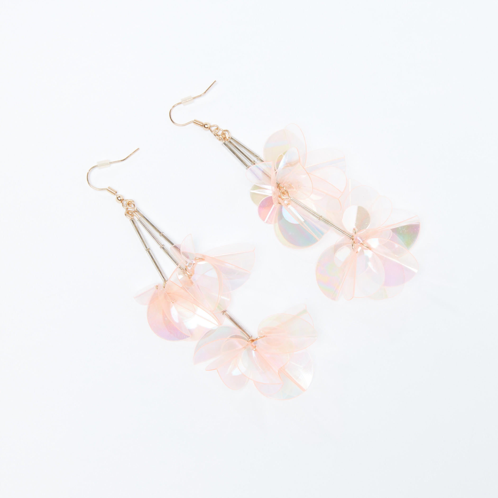 أقراط متدليّة بتصميم أزهار وخطّاف إغلاق-women-watchesandjewellery-jewellery-earrings-image-2